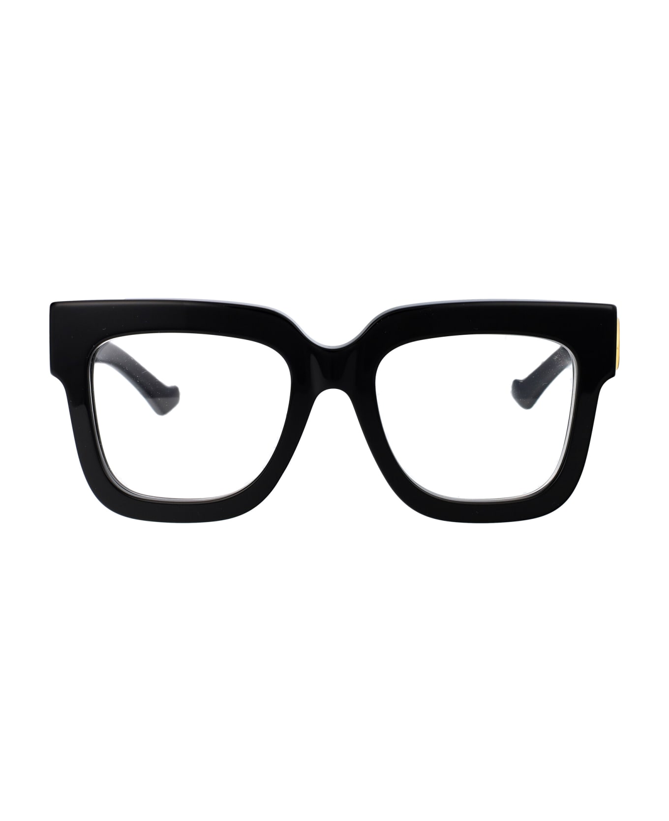 Gucci Eyewear Gg1549o Glasses - 001 BLACK BLACK TRANSPARENT