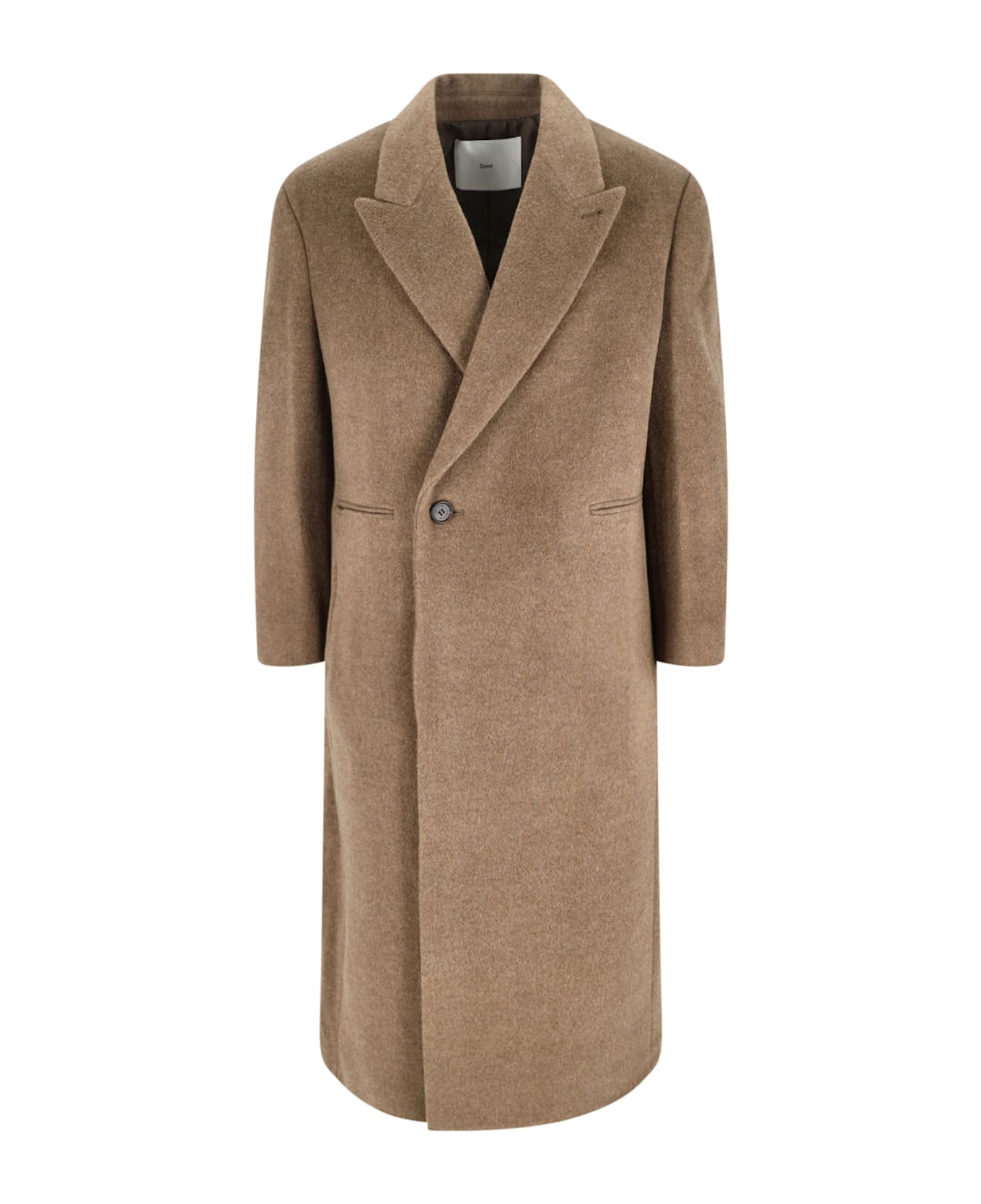 Dunst Single-breasted Coat - Green