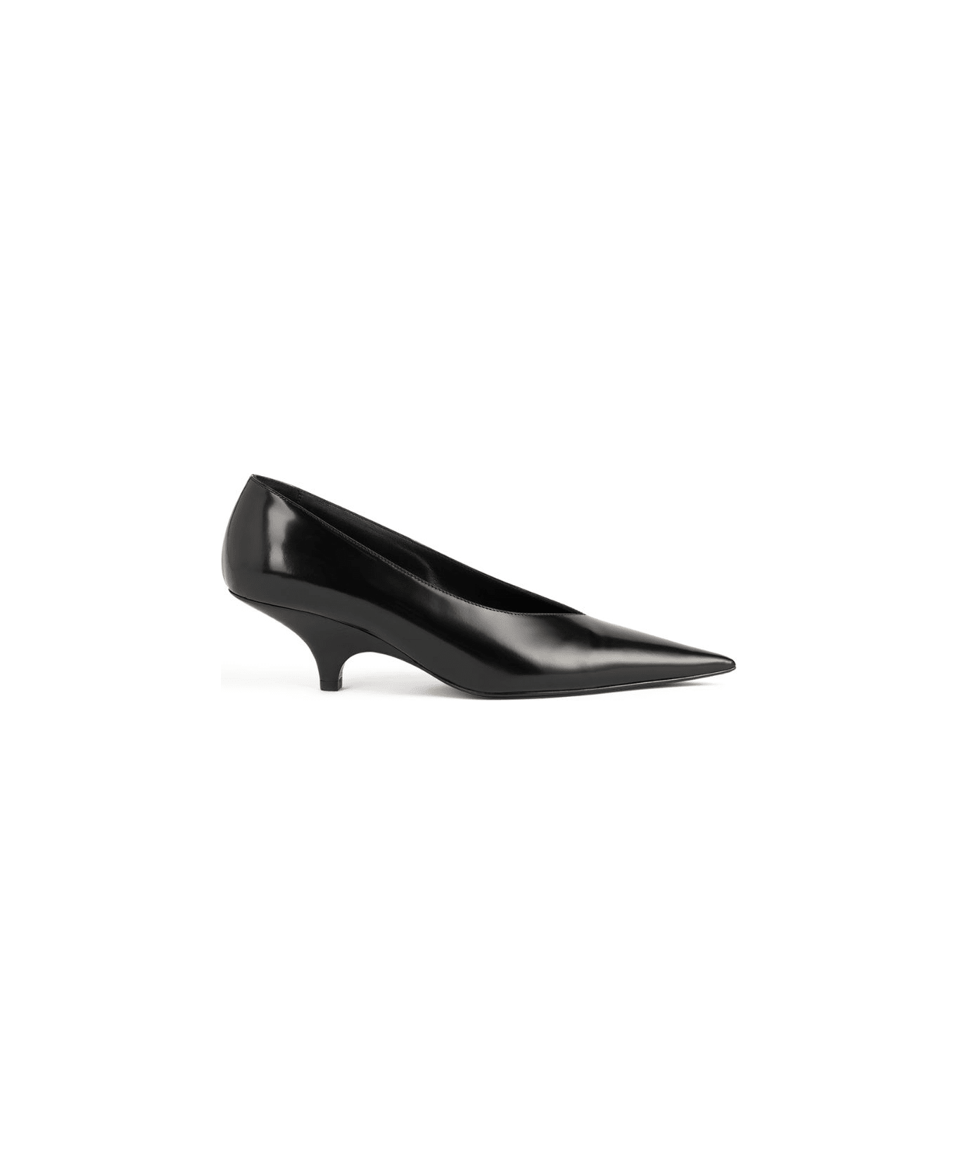 Totême The Wedge Heel Pump - Black