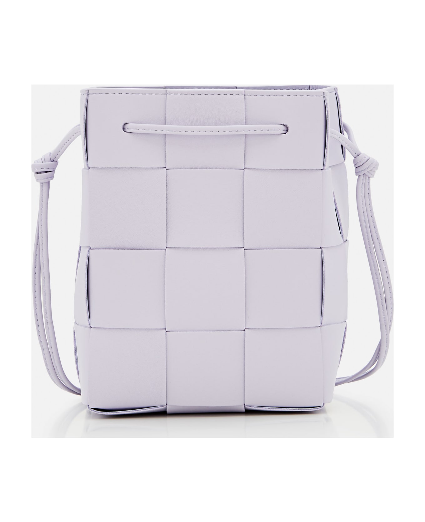 Bottega Veneta Cassette Bucket Shoulder Bag - Lilac