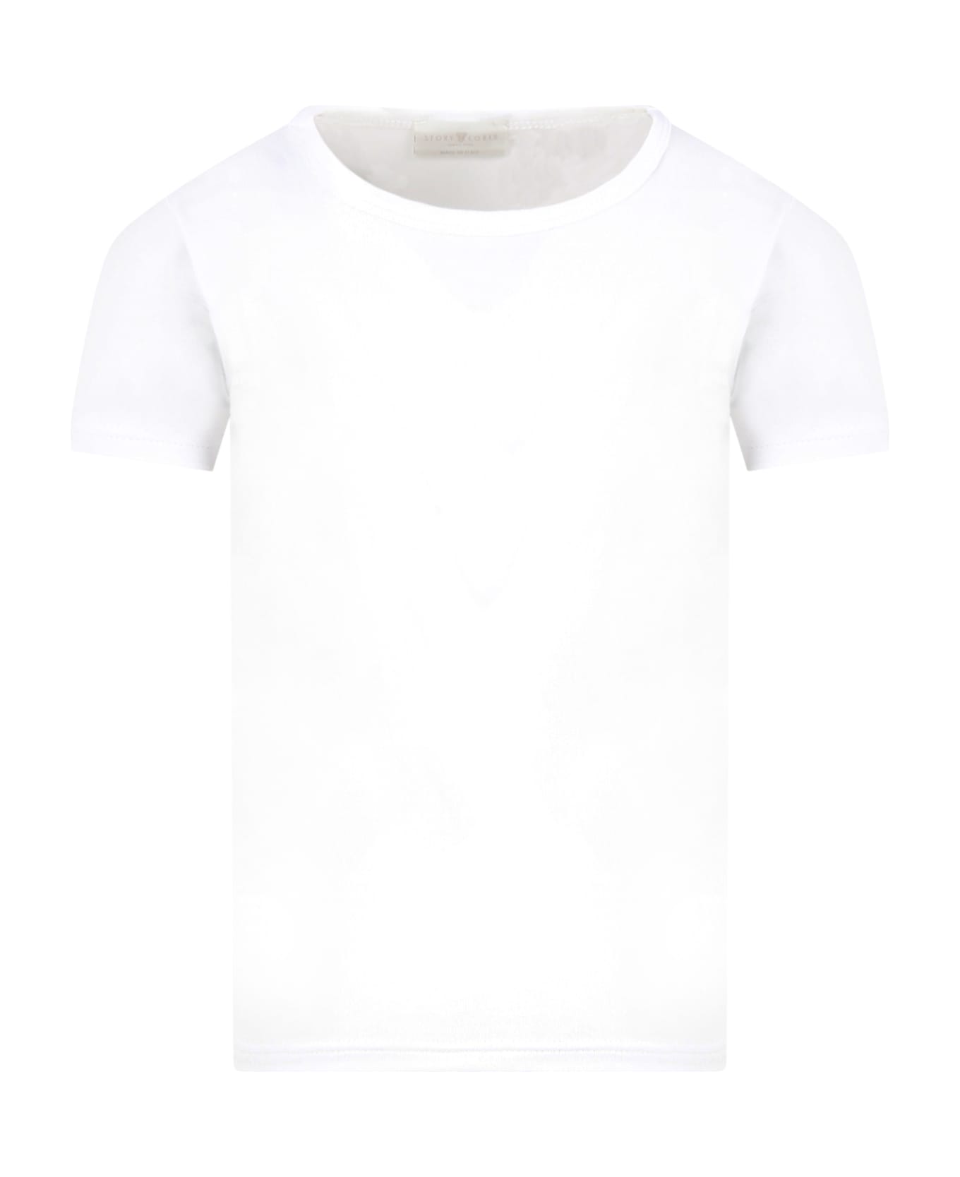 Story Loris White T-shirt For Kids - White