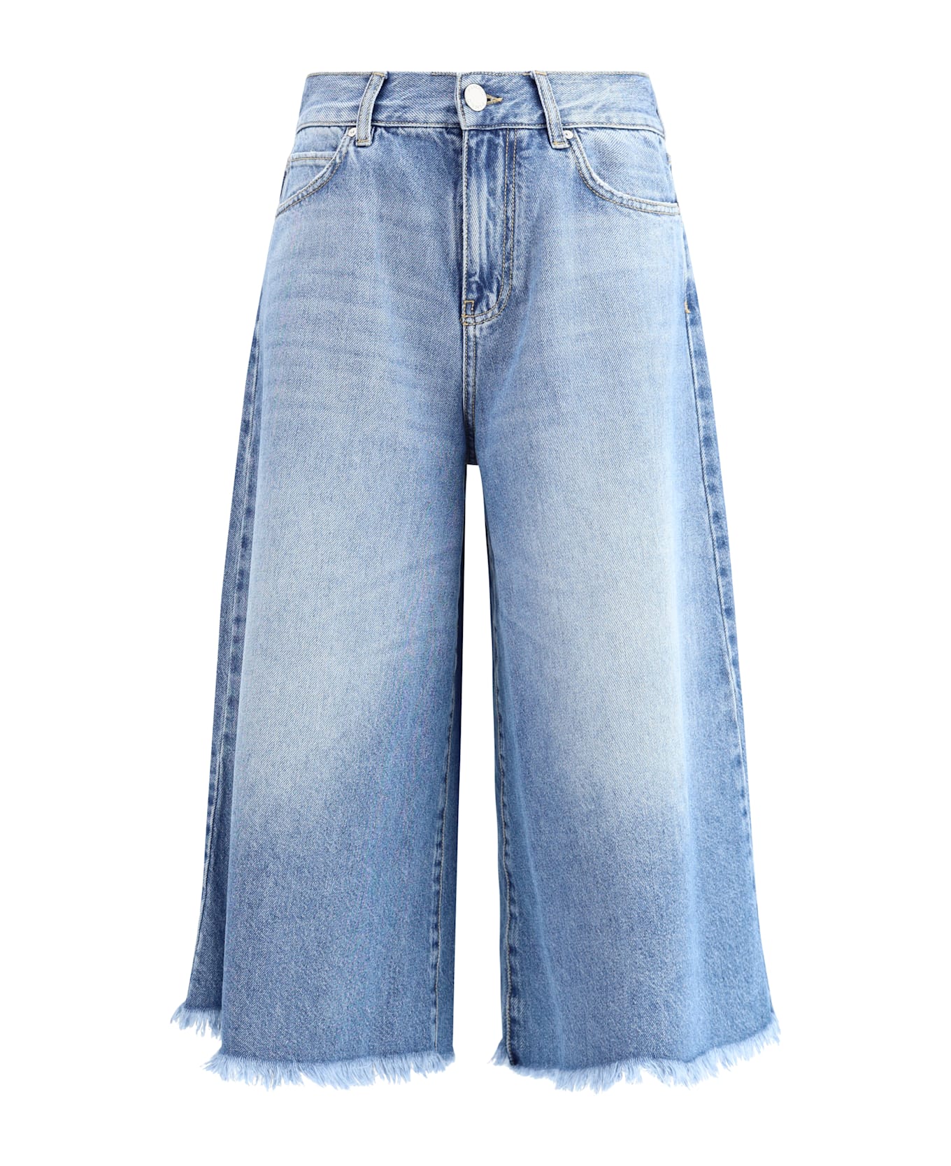 Pinko Denim Shorts - Lavaggio Medio Chiaro