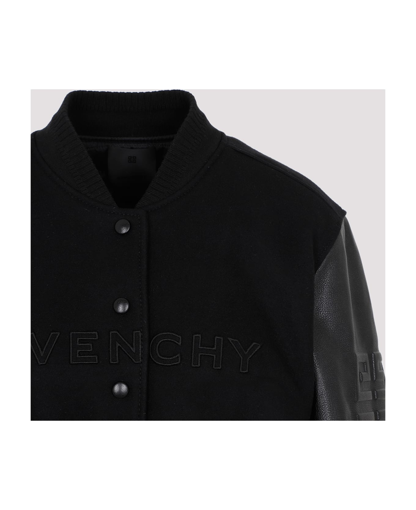 Givenchy Short Bomber Jacket - Black White