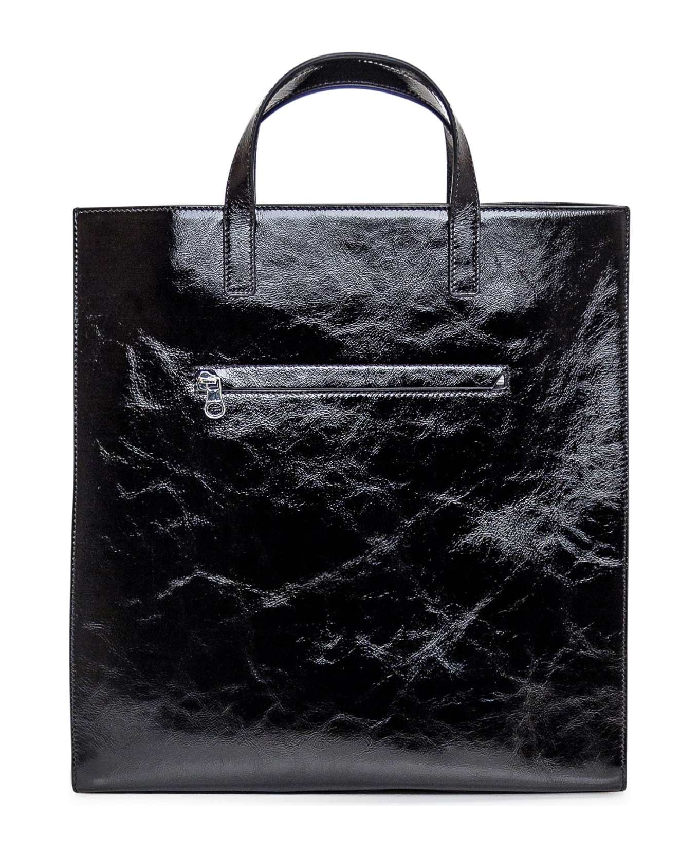 Courrèges Heritage Tote Bag - BLACK