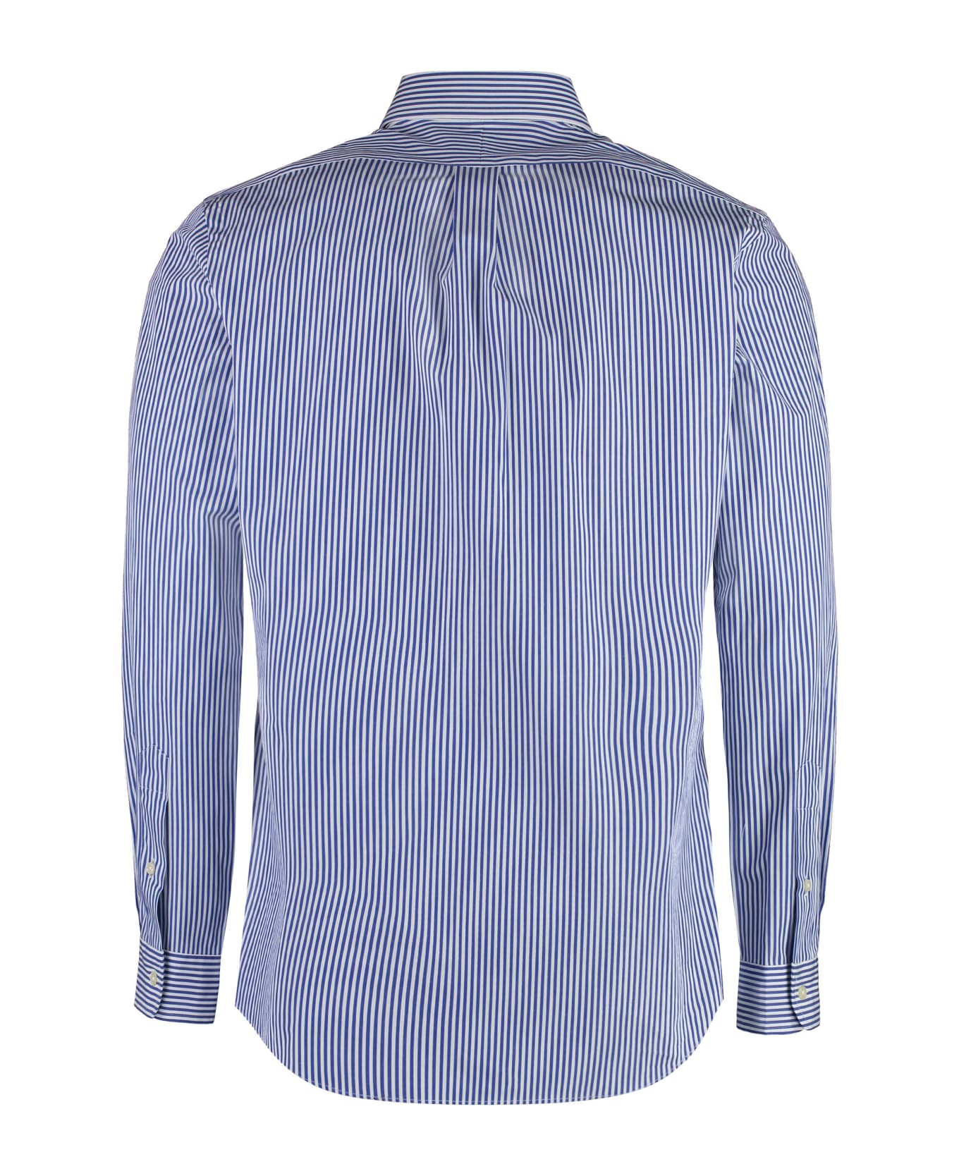 Polo Ralph Lauren Button-down Collar Cotton Shirt - blue