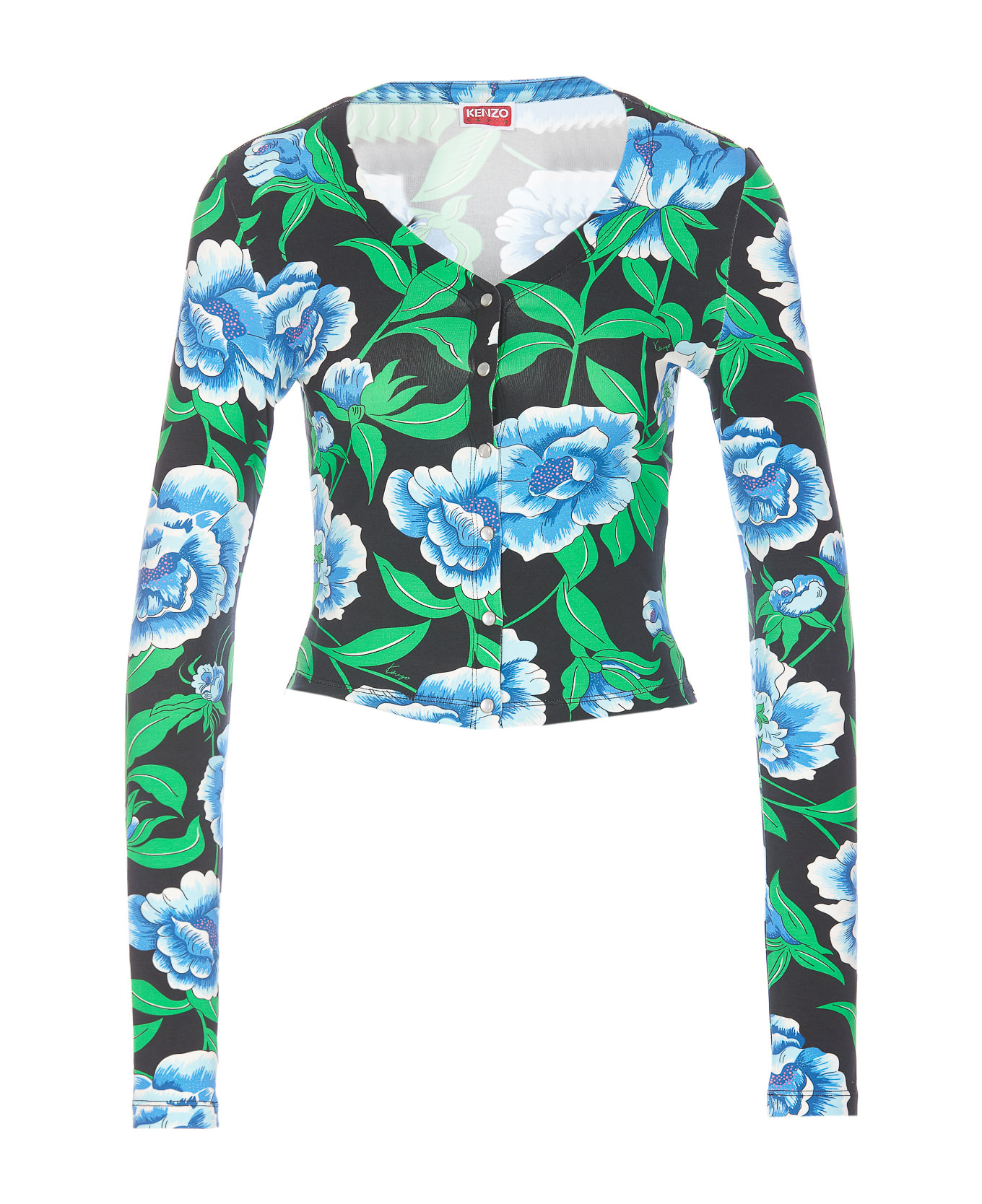 Kenzo Peonies Cardigan - MultiColour