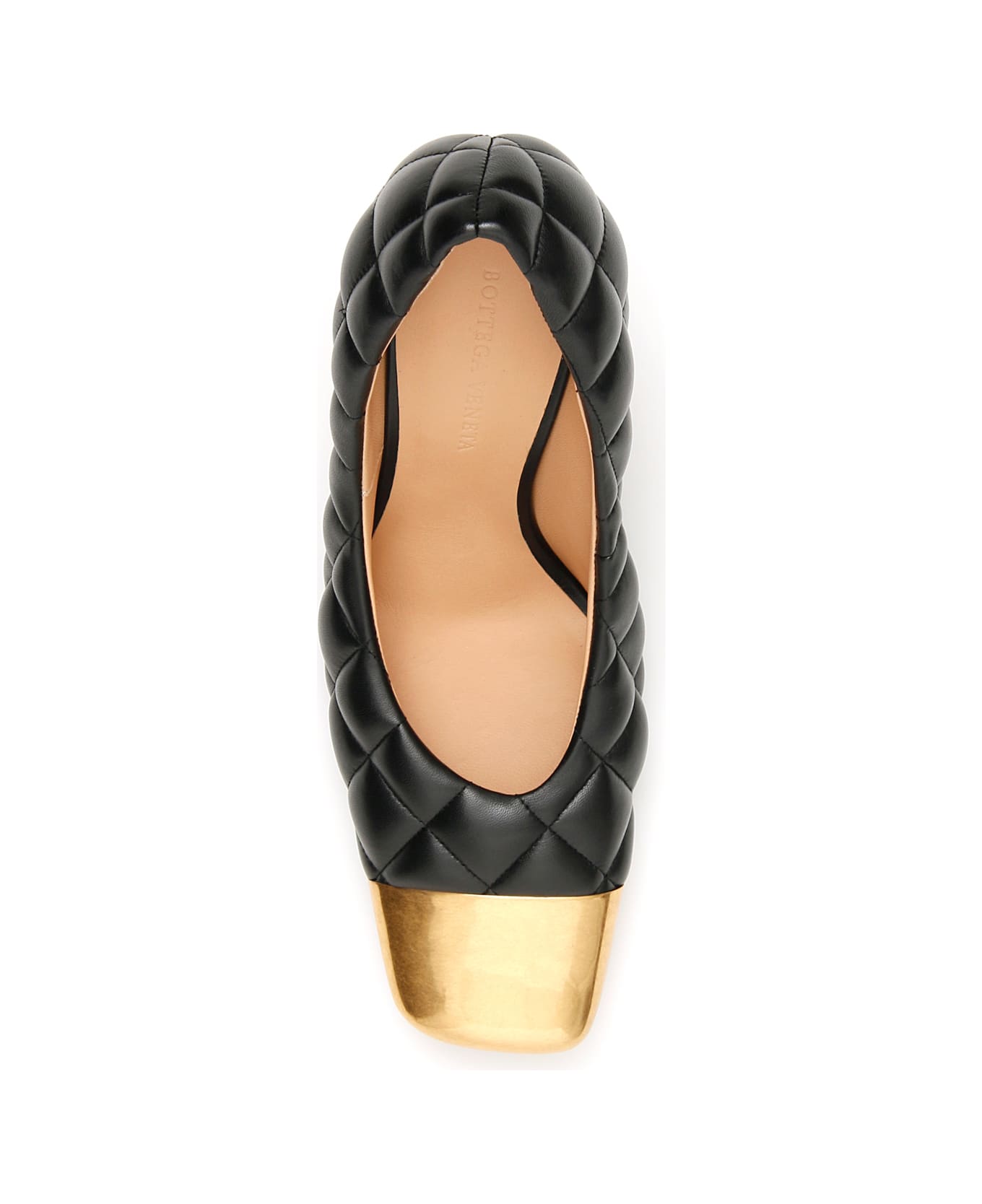 Bottega Veneta Quilted Nappa Pumps - NERO (Black)
