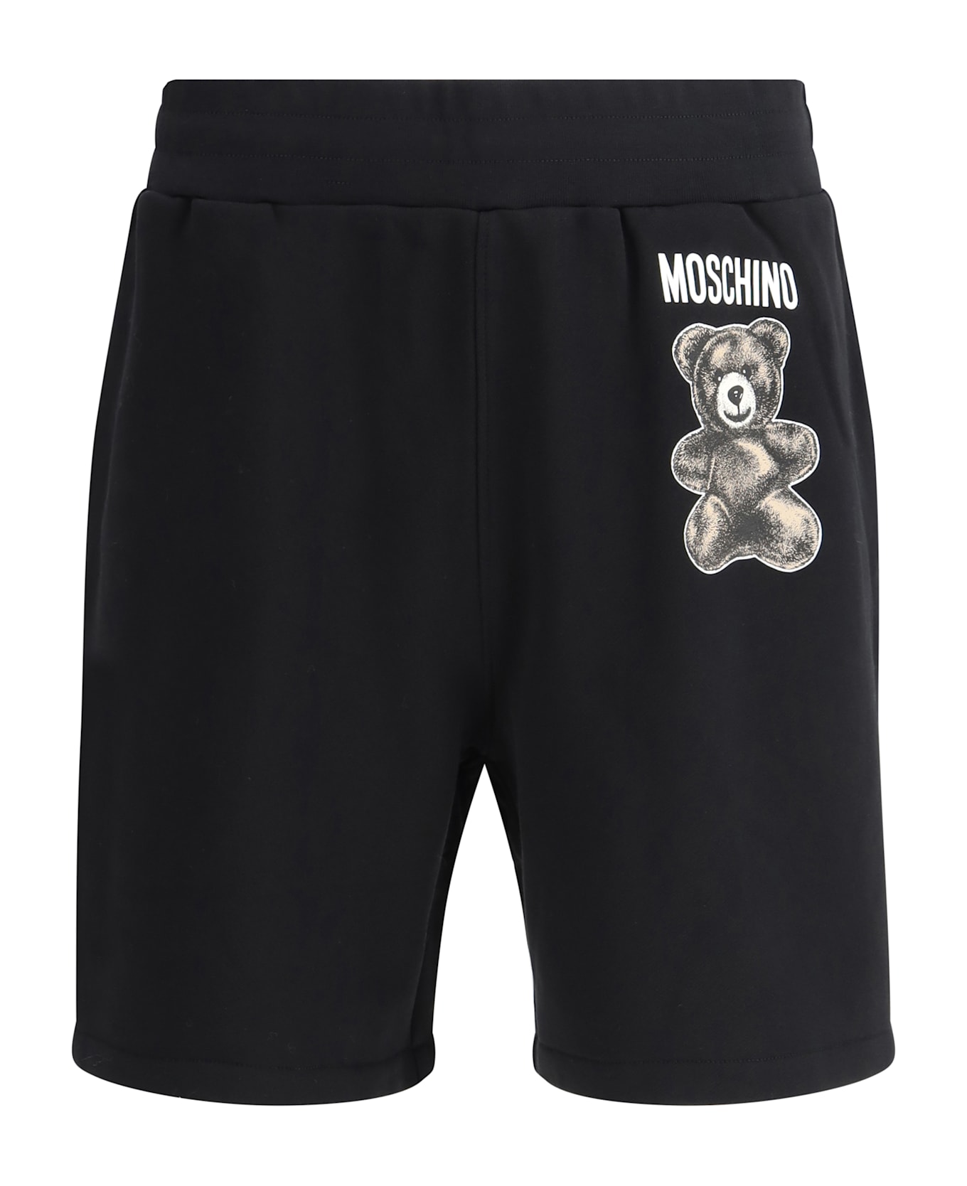 Moschino Logo Sweatpants Shorts