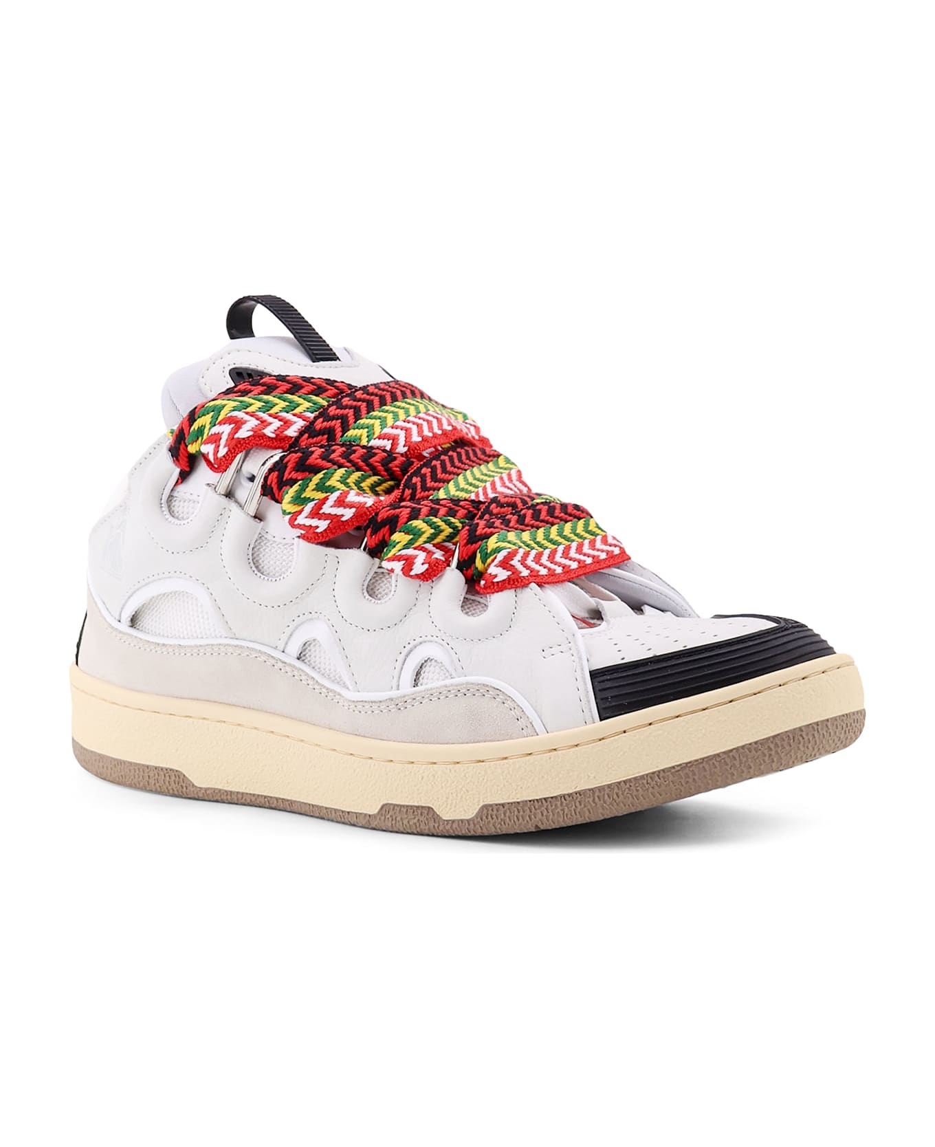 Lanvin Curb Sneakers - white