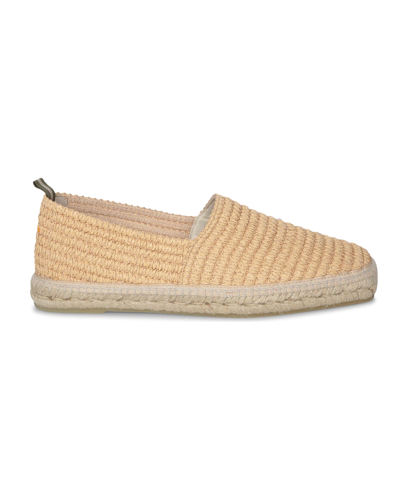 Castañer Beige Raffia Espadrillas - Beige