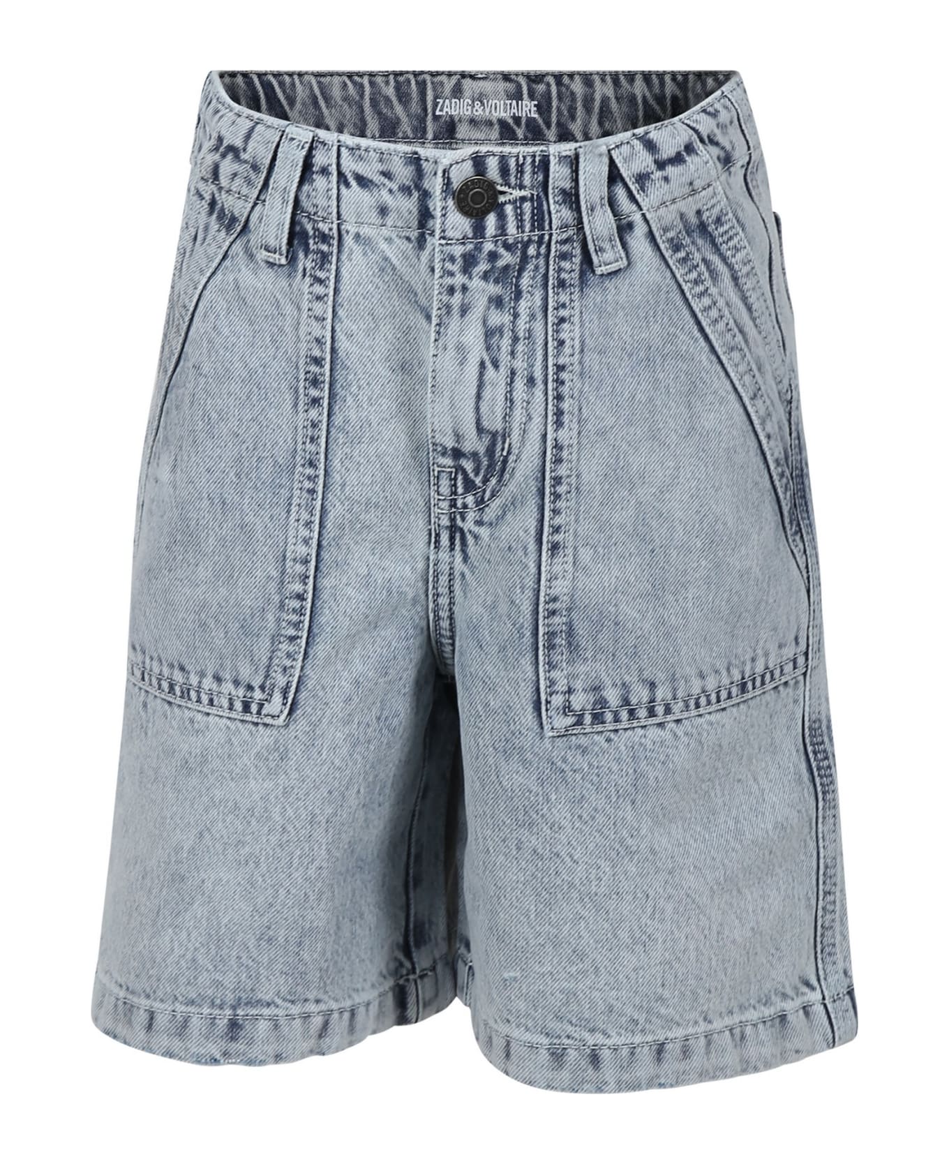 Zadig & Voltaire Denim Shorts For Boy - Denim