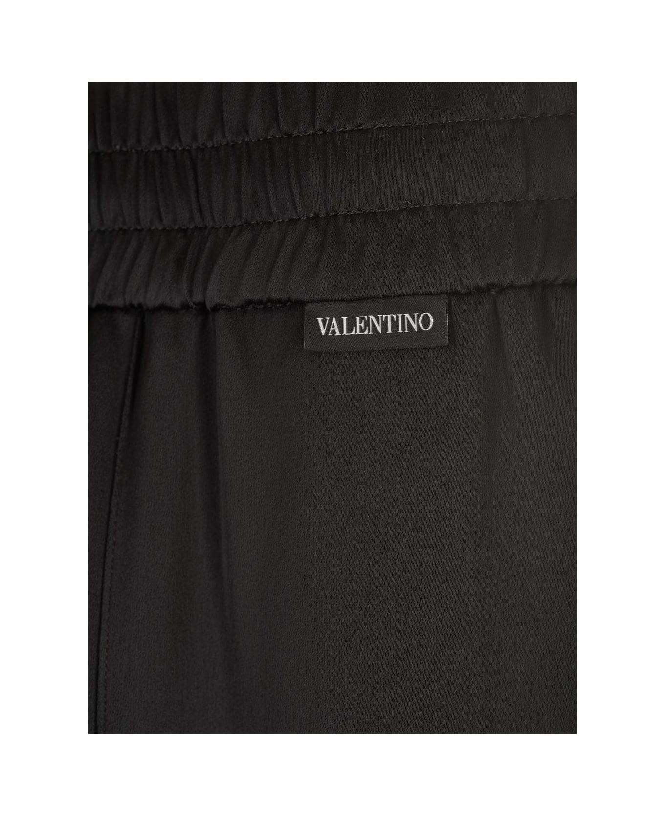 Valentino Enver Satin Trousers - Black