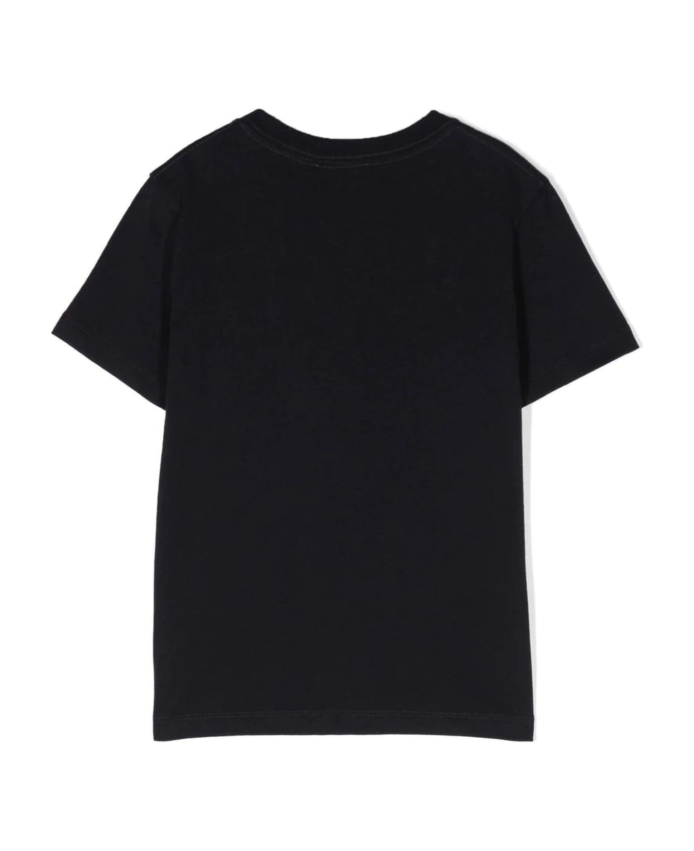 Lanvin Black Cotton Tshirt - Blu