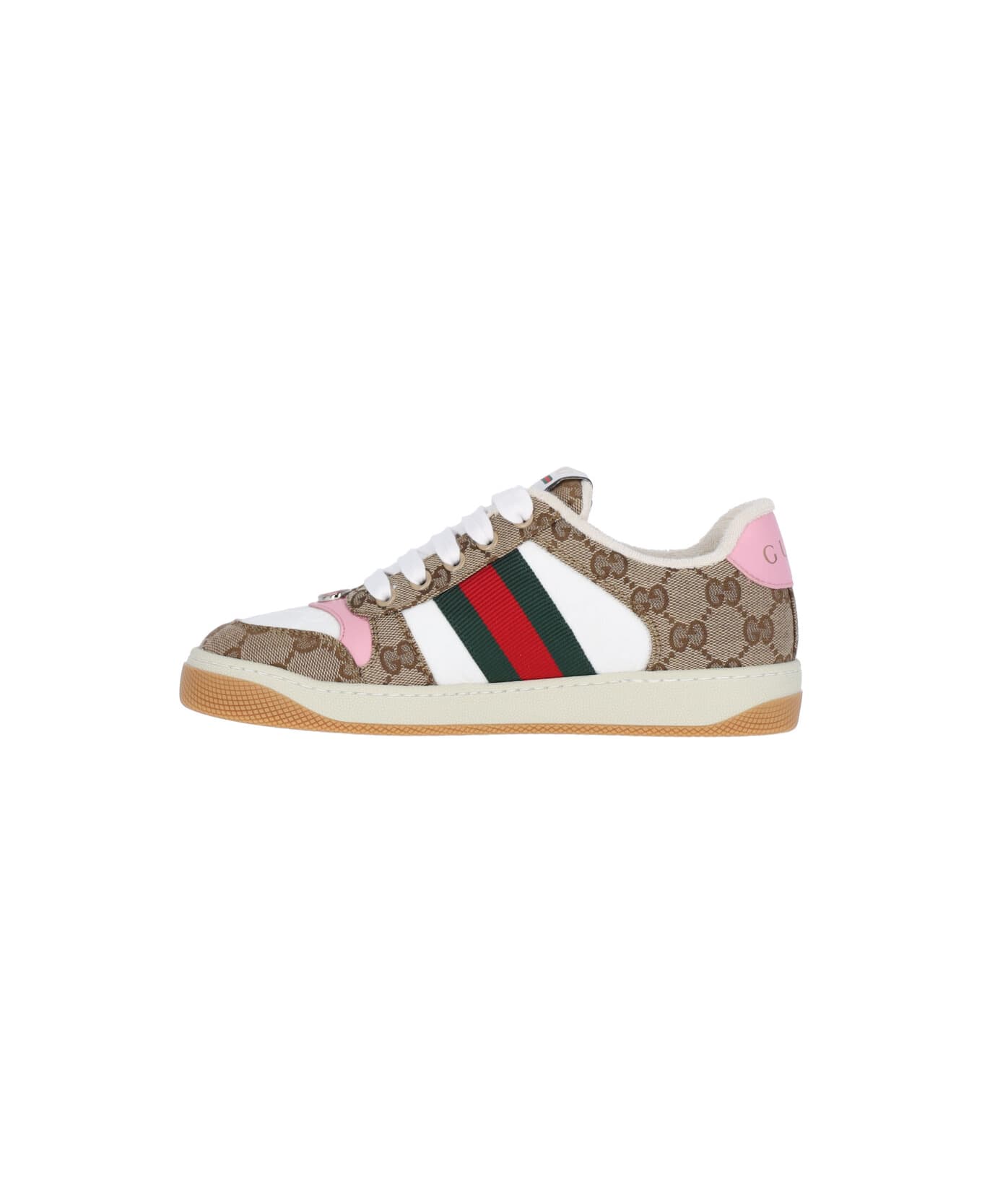 Gucci "screener" Sneakers - Beige
