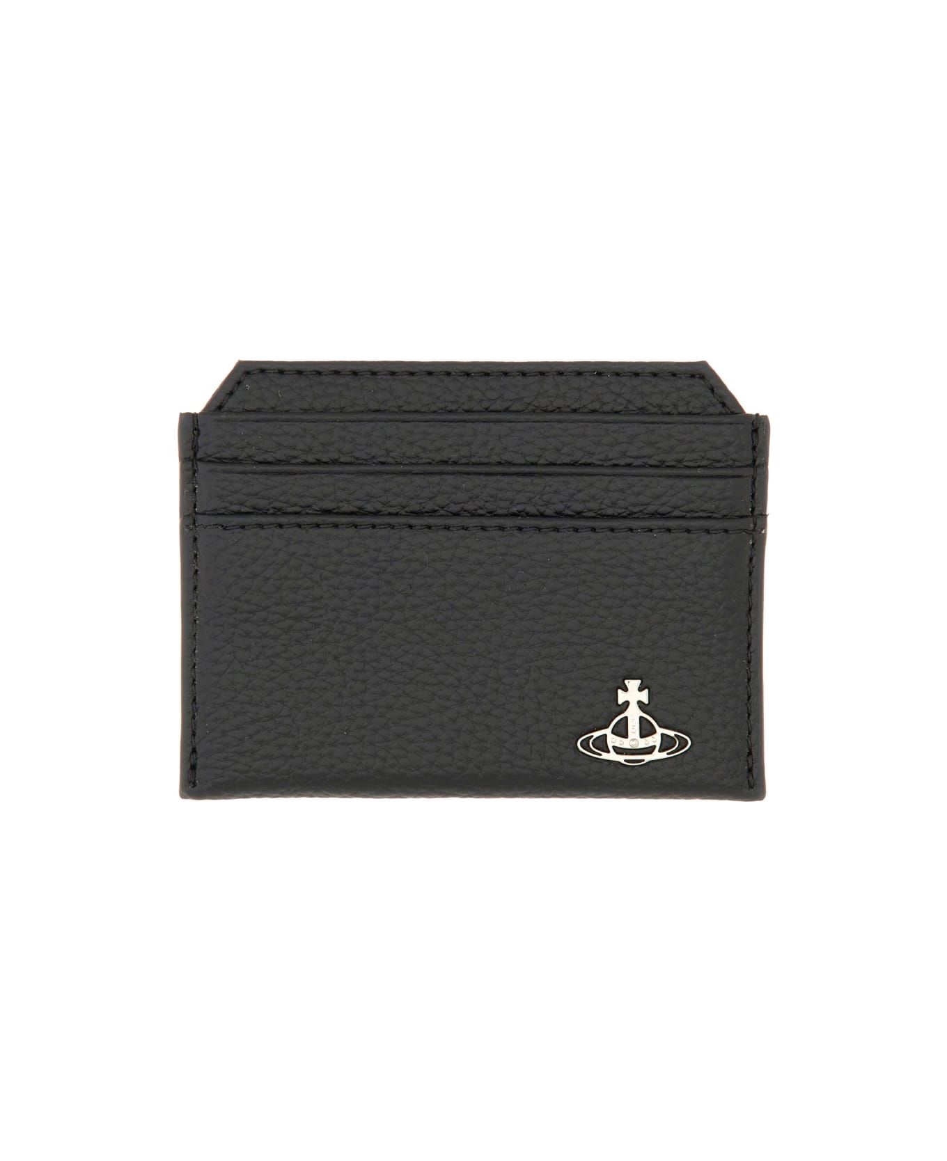 Vivienne Westwood Slim Card Holder - BLACK