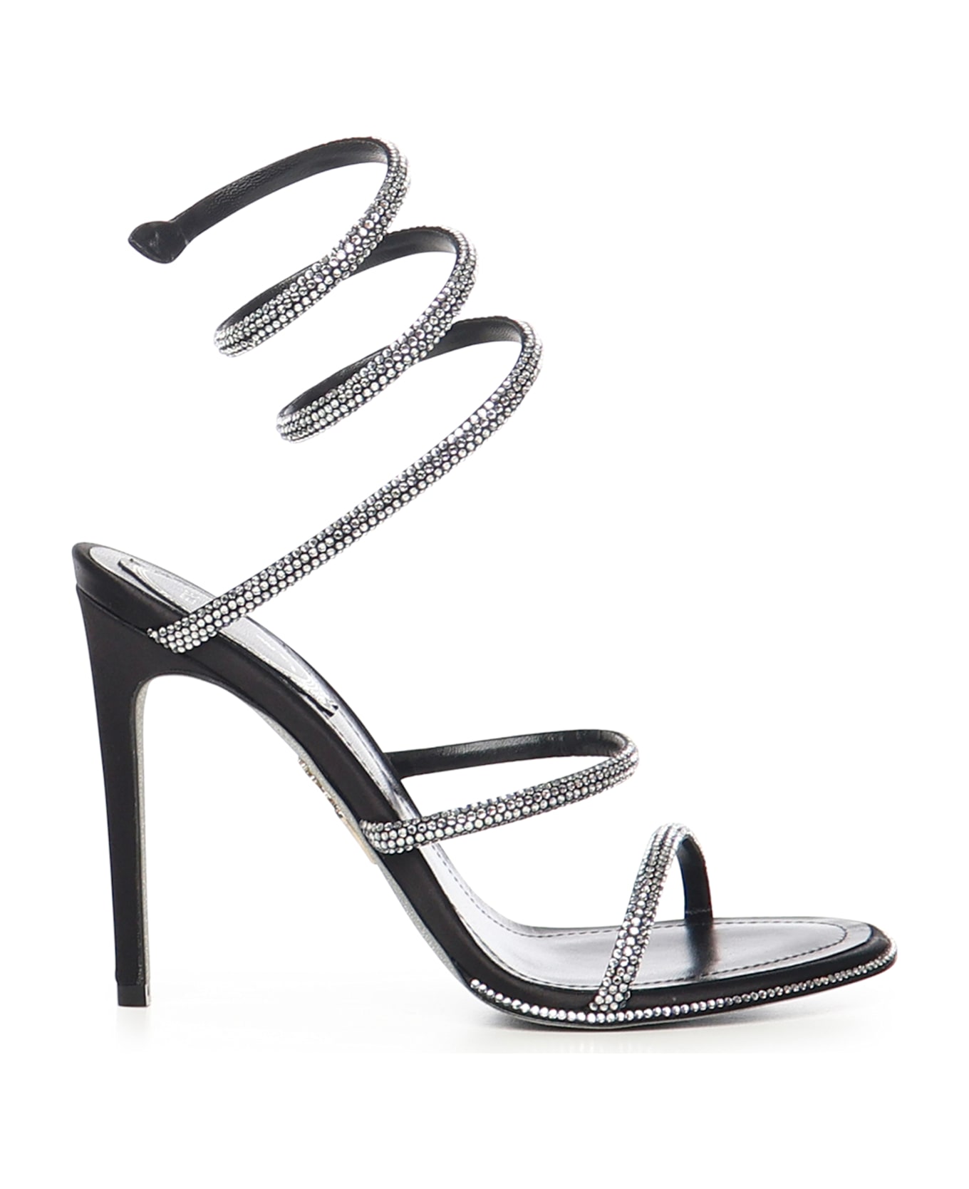René Caovilla Cleo 105 Sandals - Black