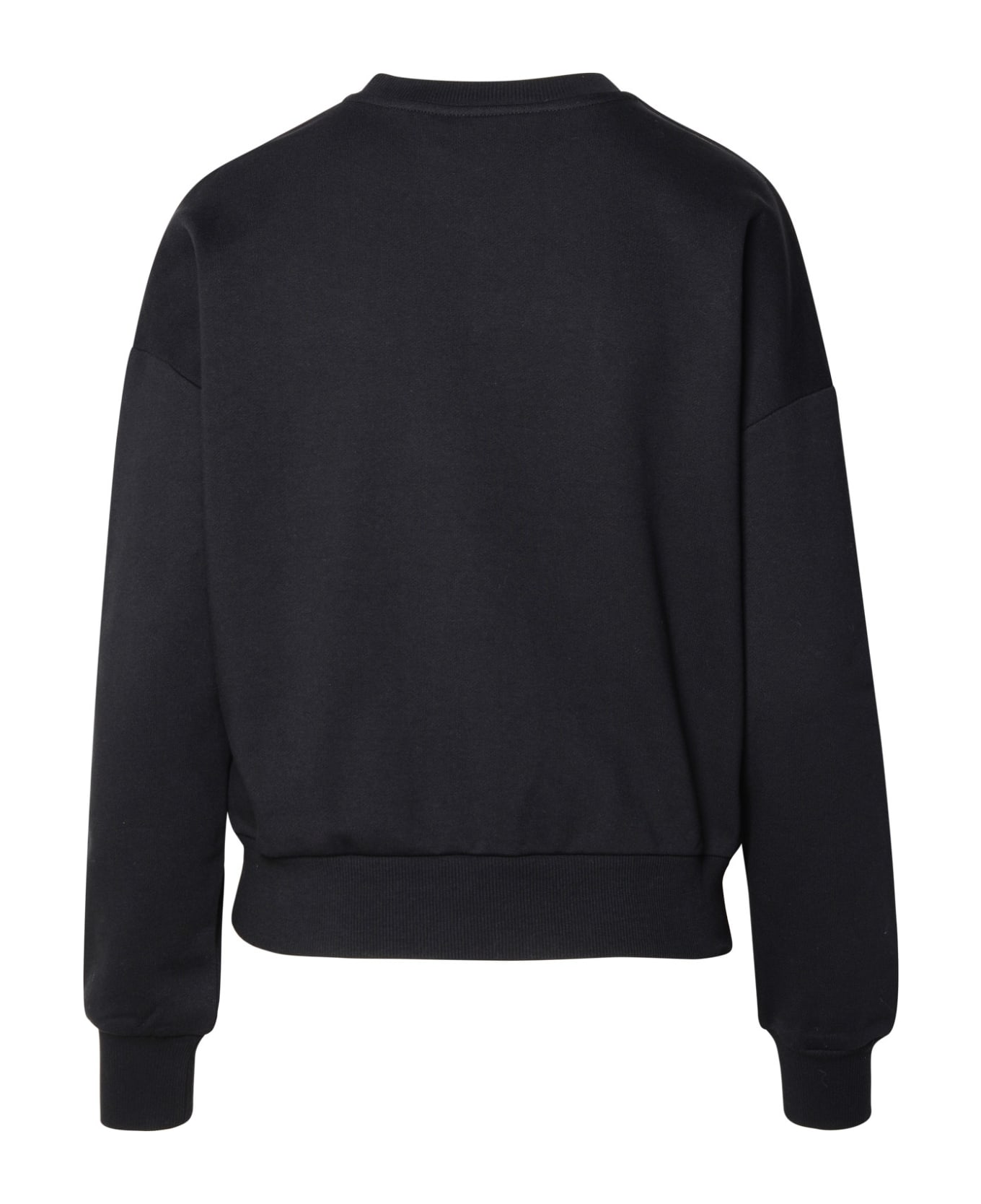 Chiara Ferragni Black Cotton Sweatshirt - Black フリース