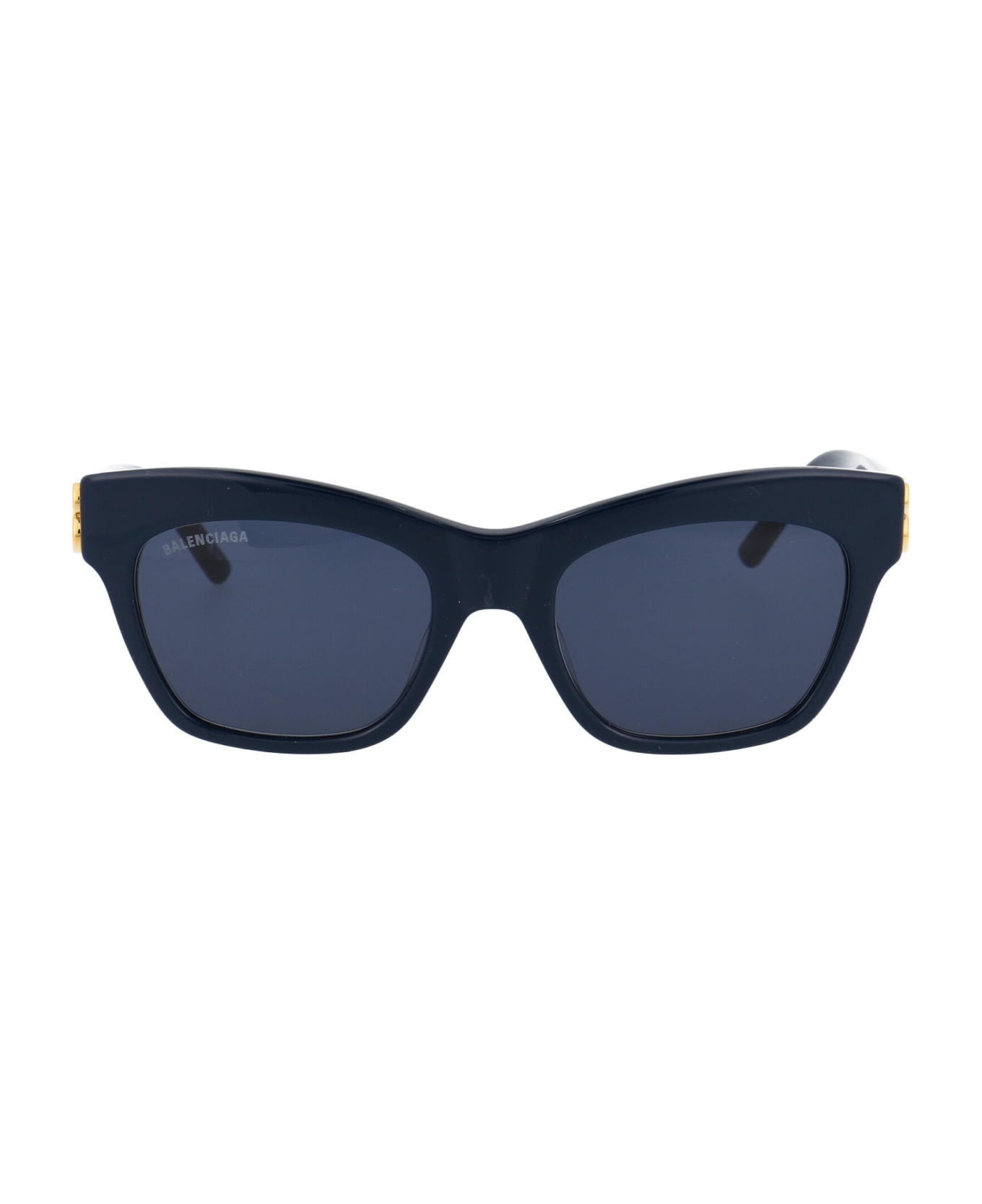 Balenciaga Eyewear Bb0132s Sunglasses - 007 BLUE GOLD BLUE サングラス