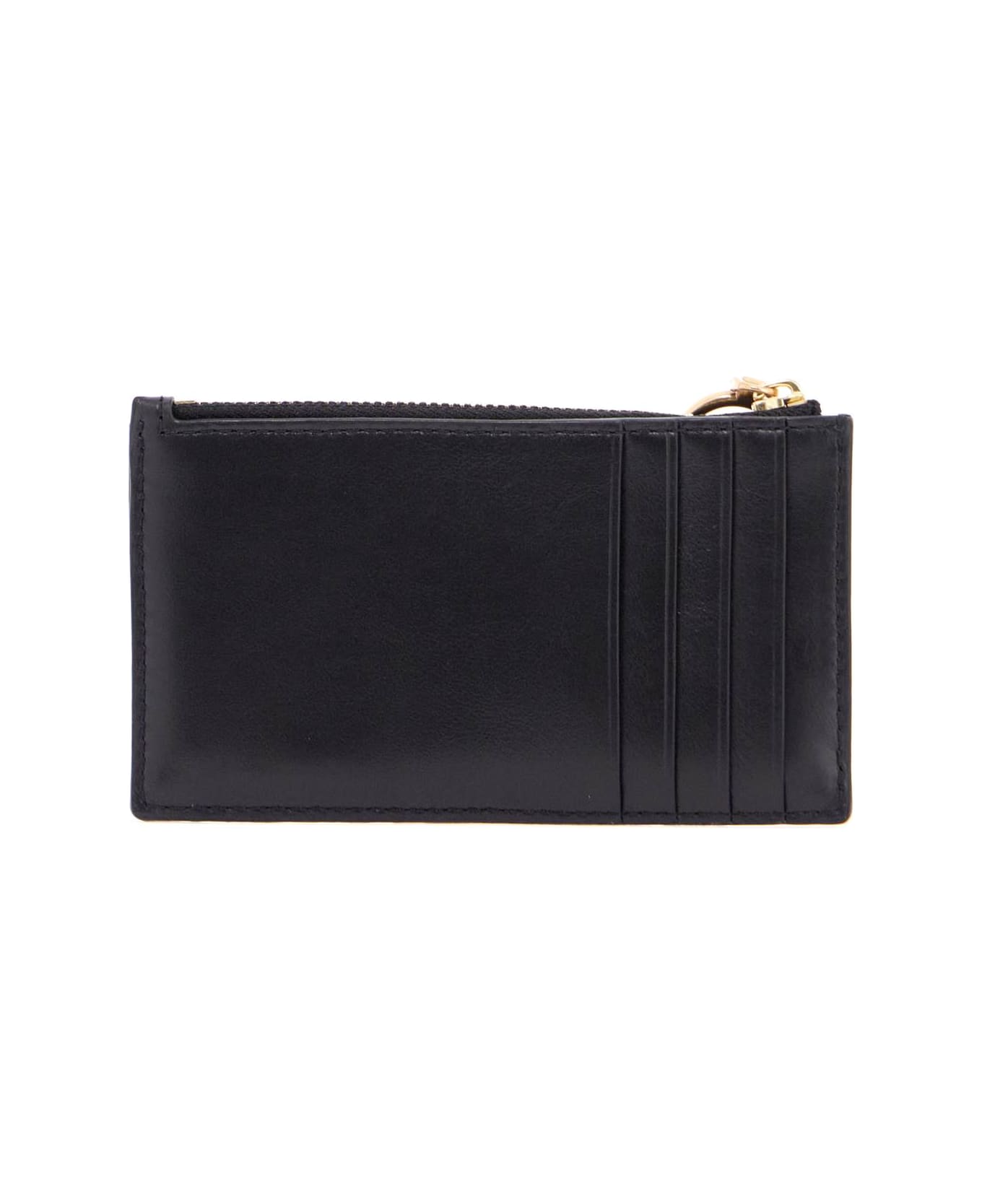 Tory Burch Kira Card Holder With P - BLACK (Black)