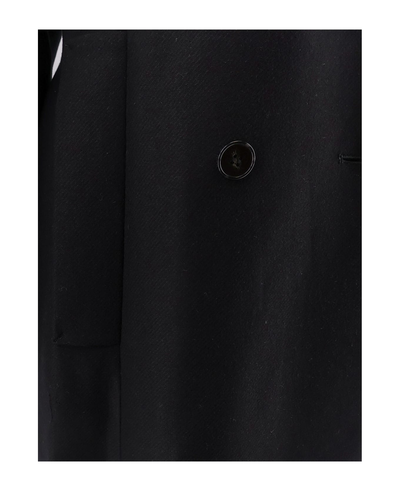 Ivy Oak Caroline Oversize Responsible Virgin Wool Blend Coat - Black