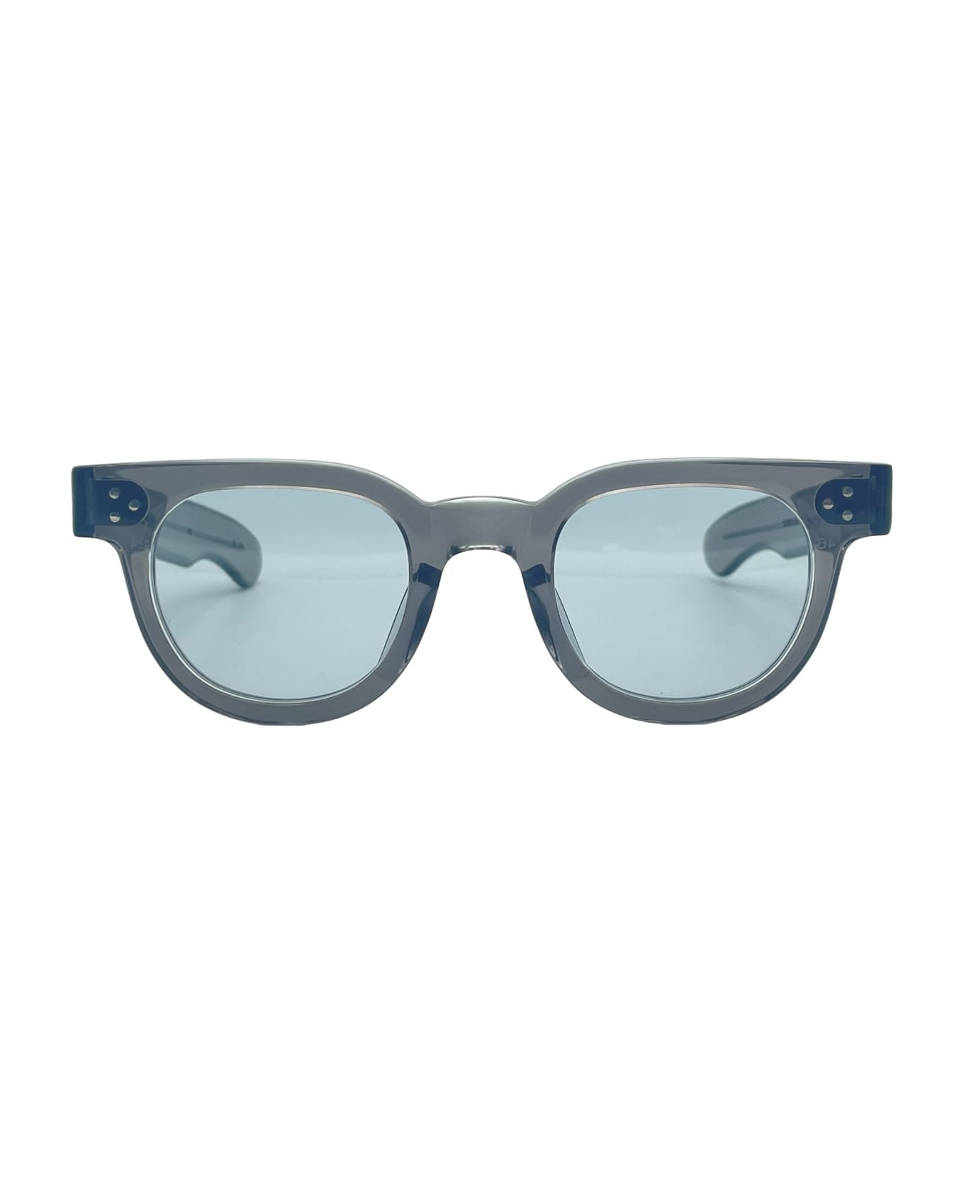 Julius Tart Optical Fdr 46x24 - Grey Crystal Ii / Blue Lens Sunglasses - grey