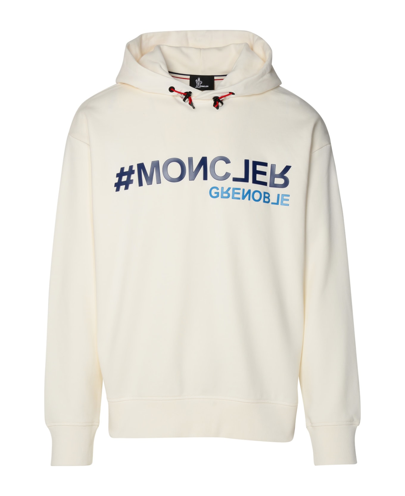 Moncler Ivory Cotton Sweatshirt - 041 フリース