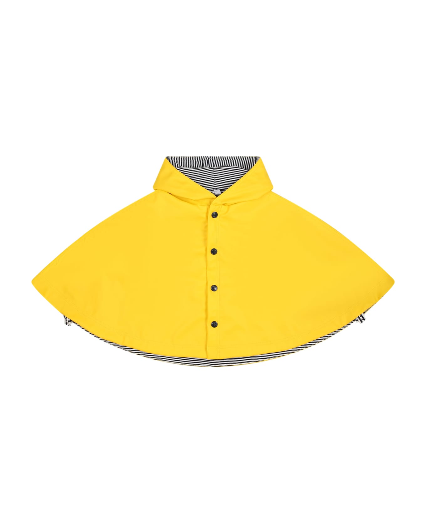 Petit Bateau Yellow Cape For Baby Kids - Yellow