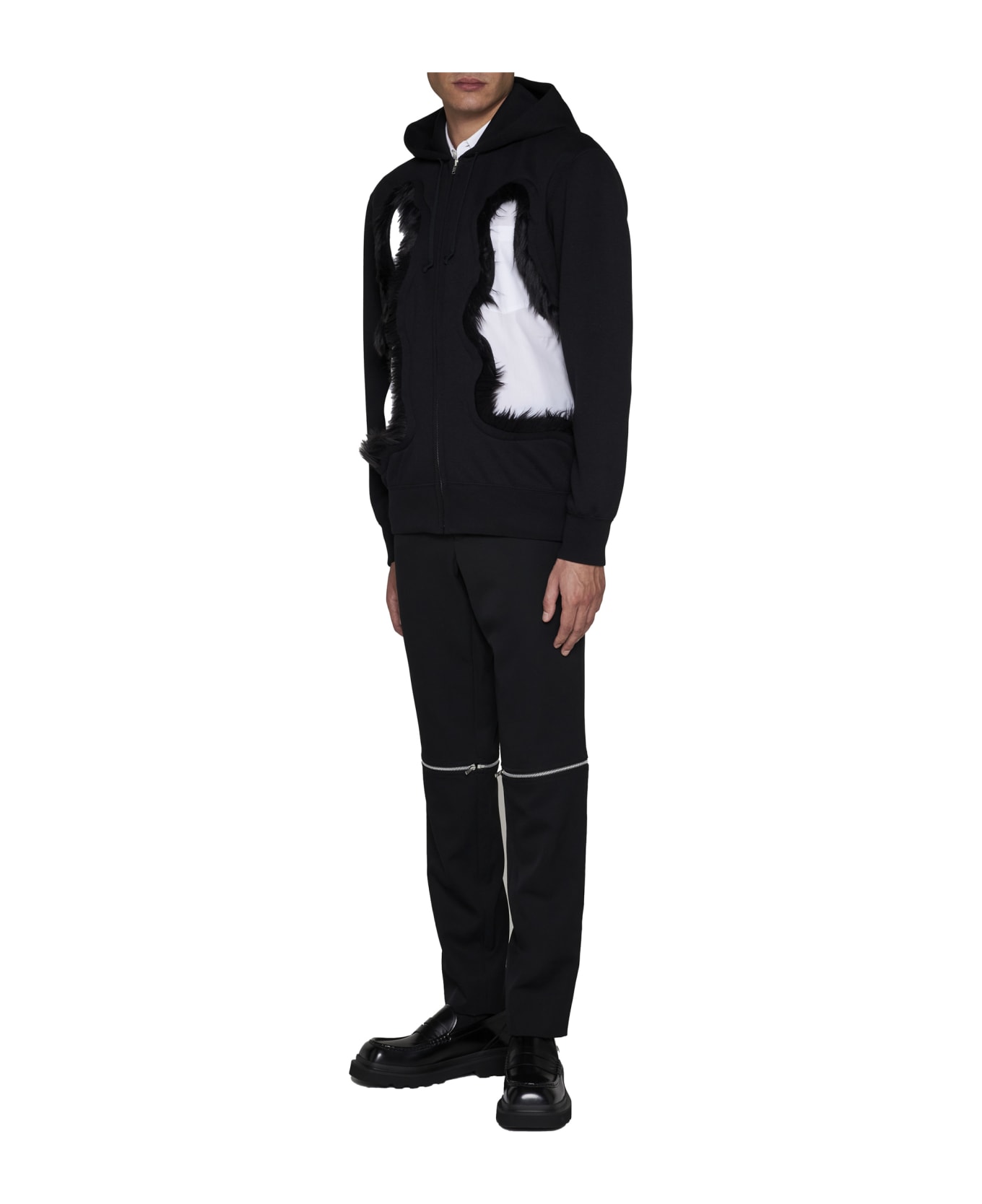 Comme Des Garçons Homme Plus Sweater - Black x black ニットウェア