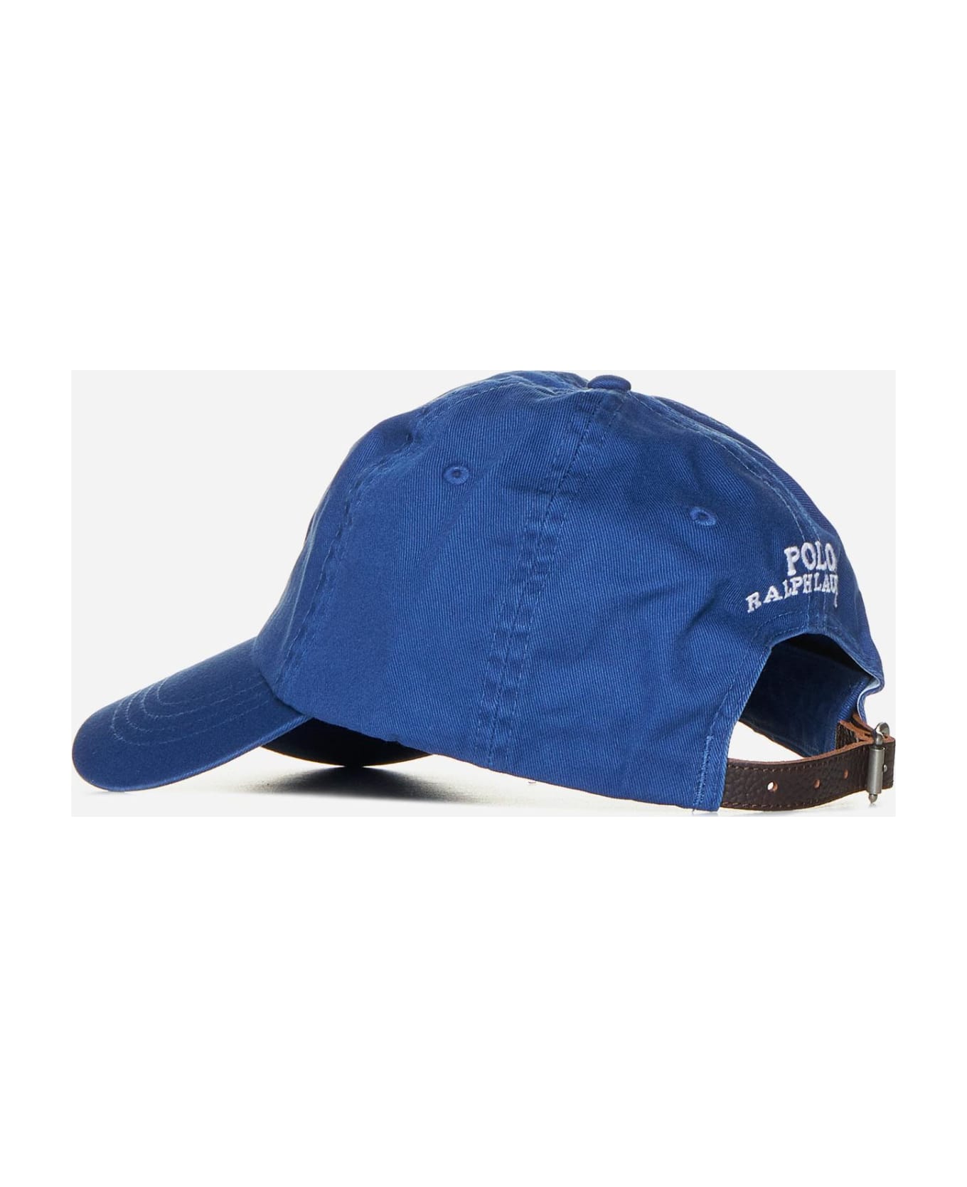 Polo Ralph Lauren Bear Cotton Baseball Cap - Blu