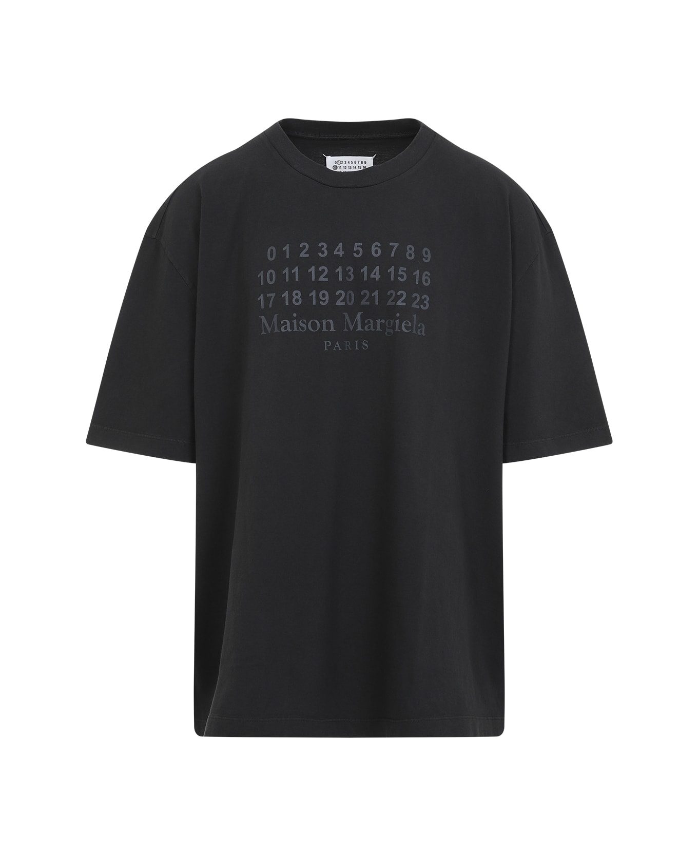 Maison Margiela Cotton T-shirt - Washed Black