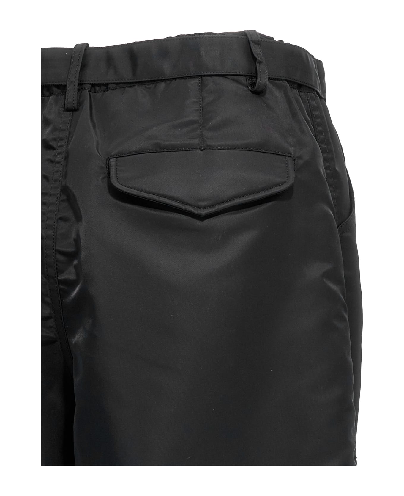 パンツ sacai FW24 Nylon twill pants (2407389 001) Sacai Nylon Twill Pants | italist