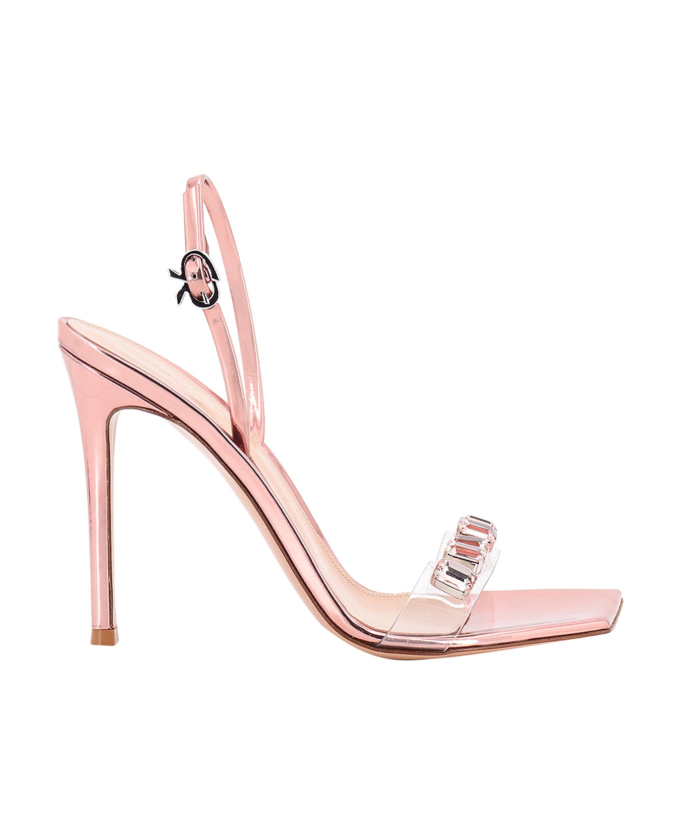 Gianvito Rossi Ribbon Candy Sandals - Pink
