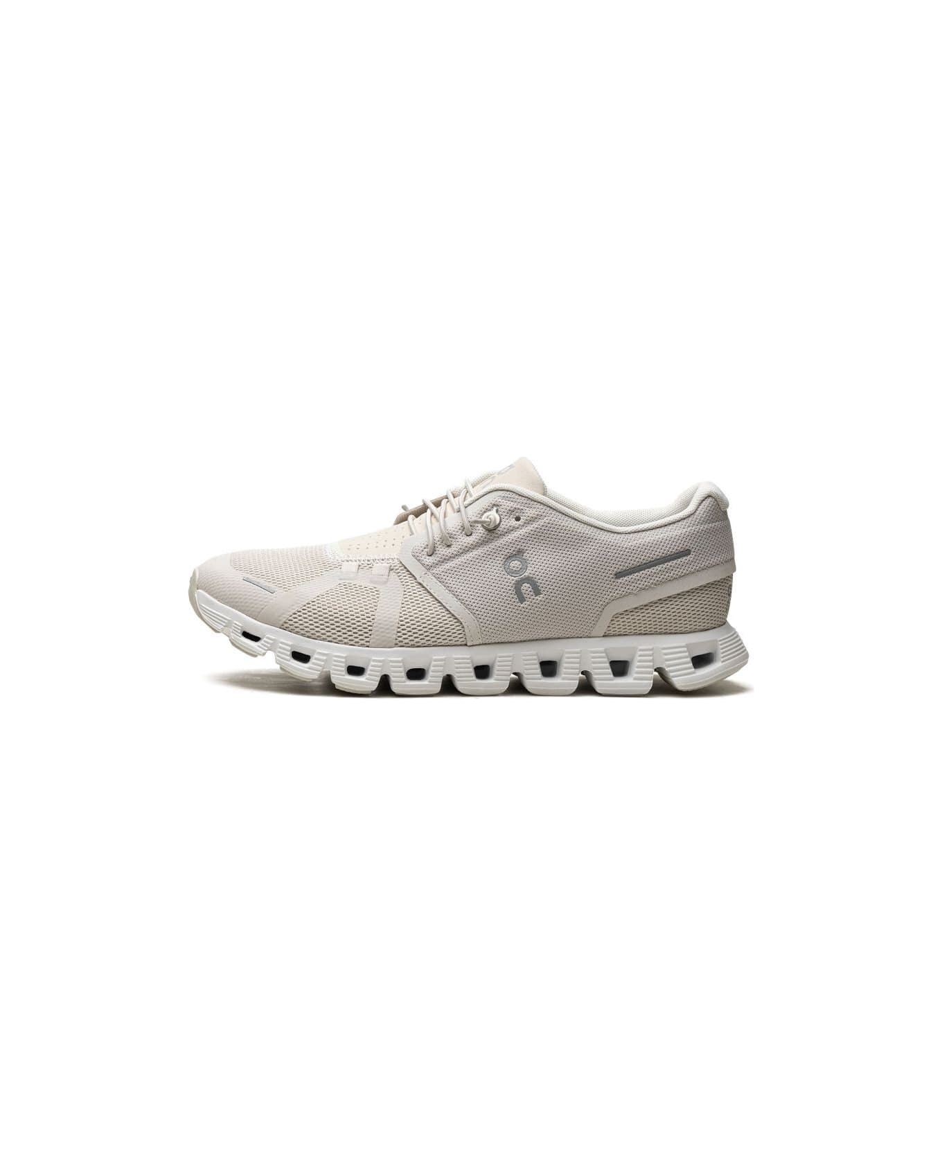 ON Cloud 5 Sneakers - Pearl White