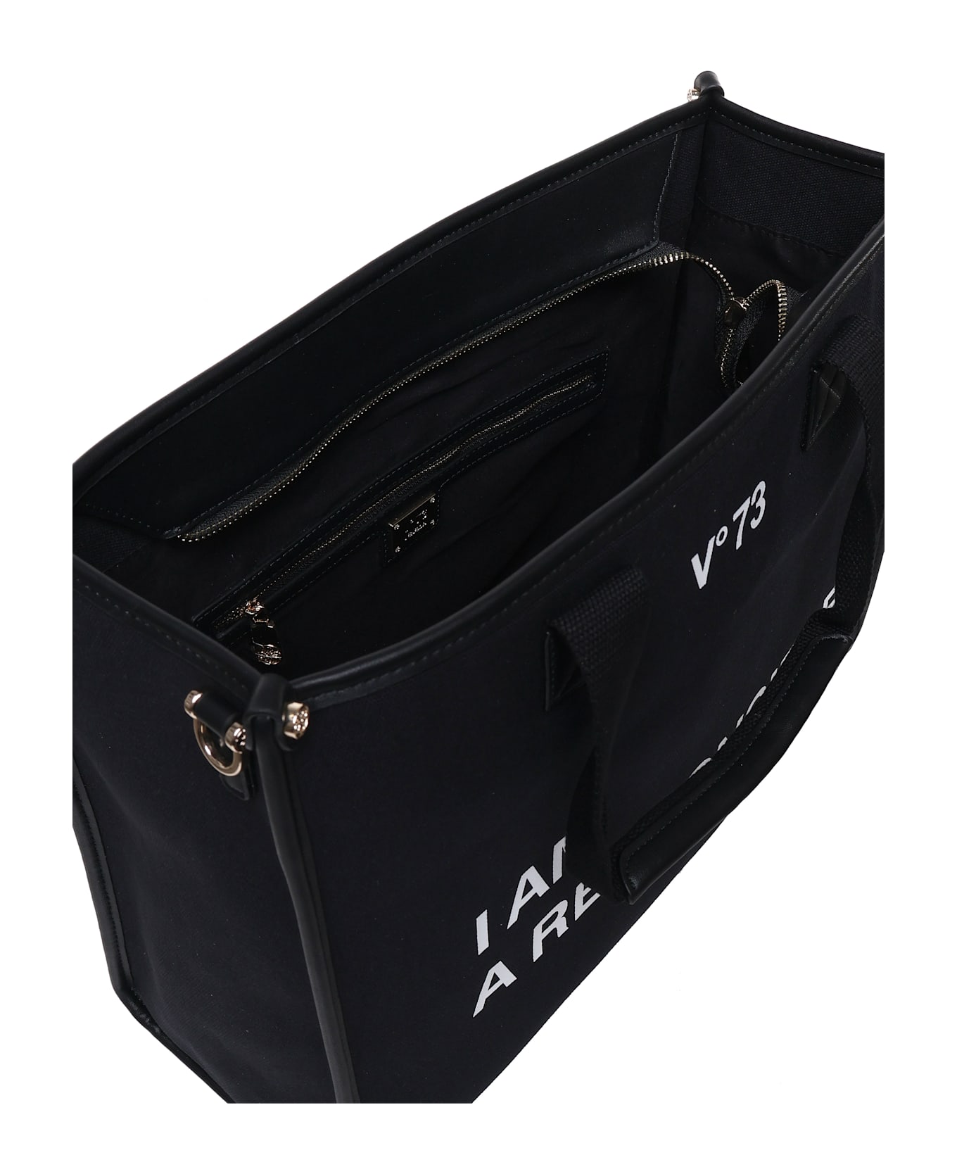 V73 Responsibility Tote Bag - Black