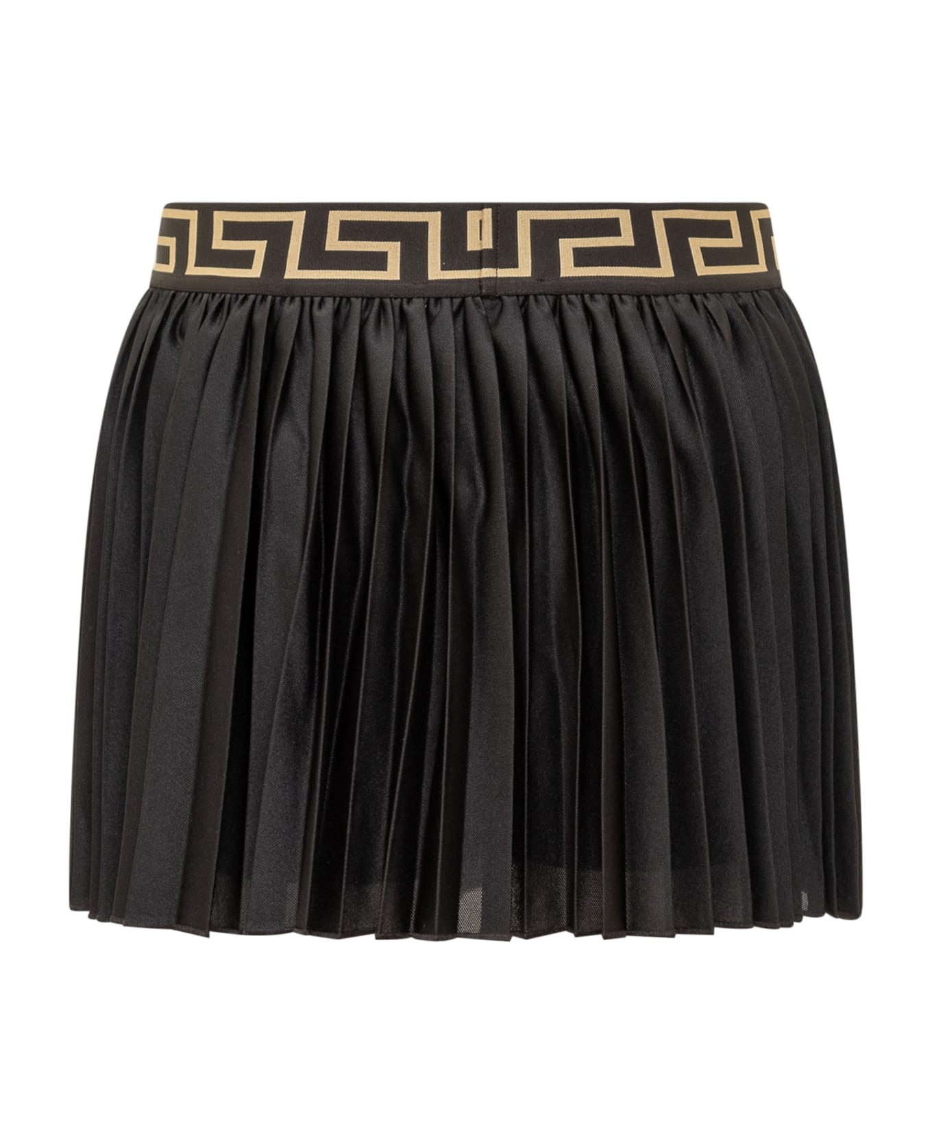 Versace Greca Shorts Skirt - NERO