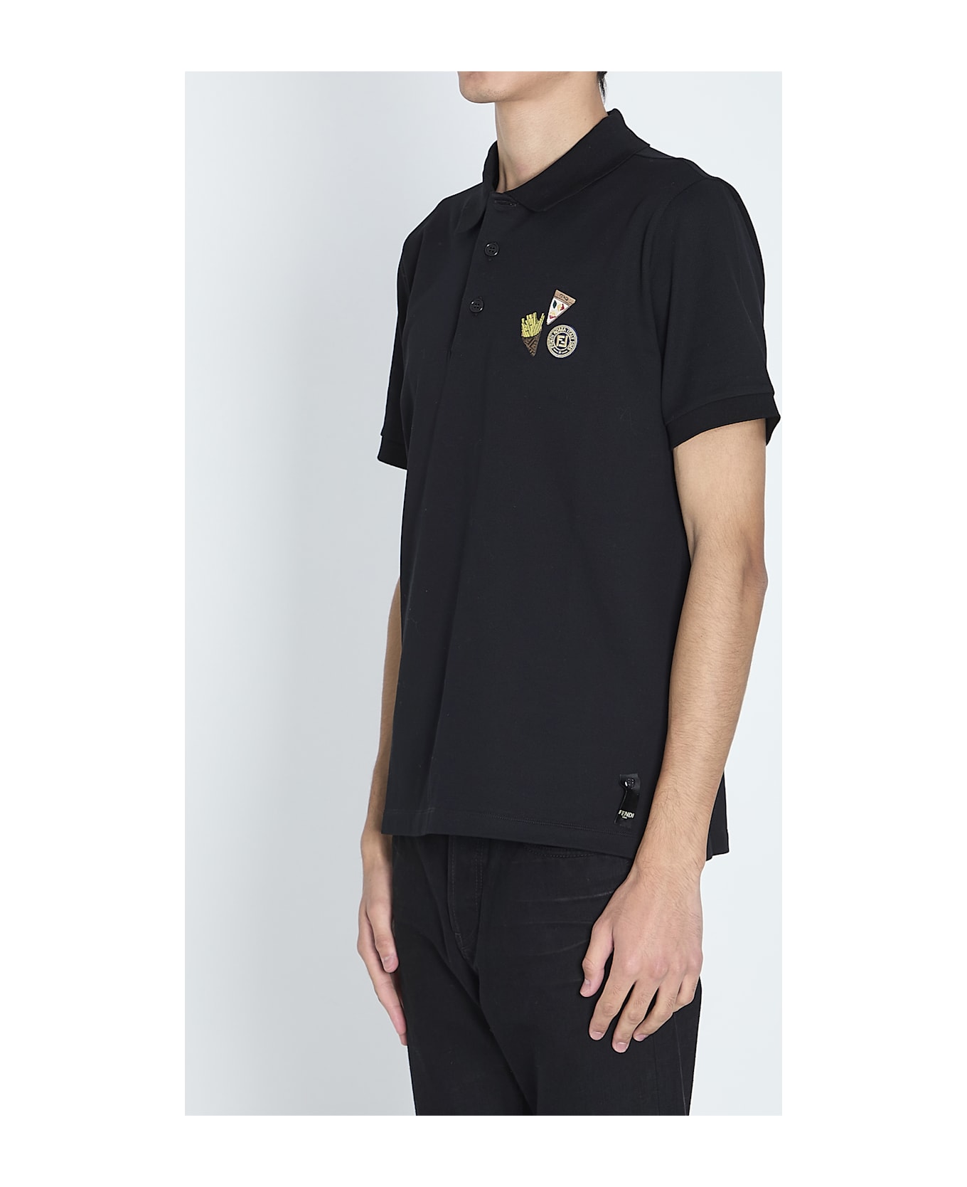 Fendi licious Polo Shirt - BLACK