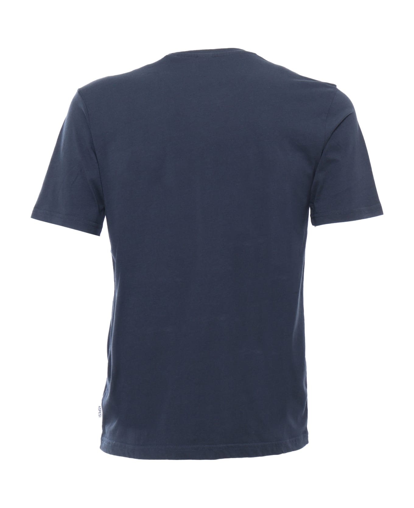 Aspesi Blue Jersey T-shirt - BLUE シャツ