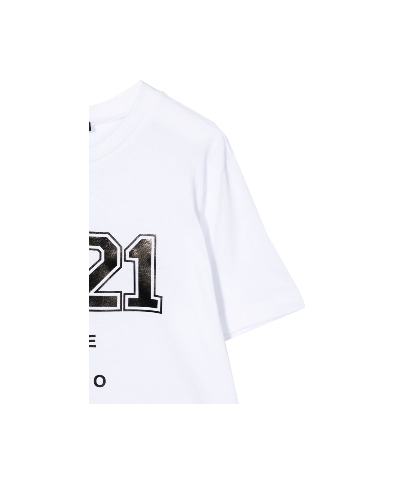 N.21 T-shirt Logo - WHITE