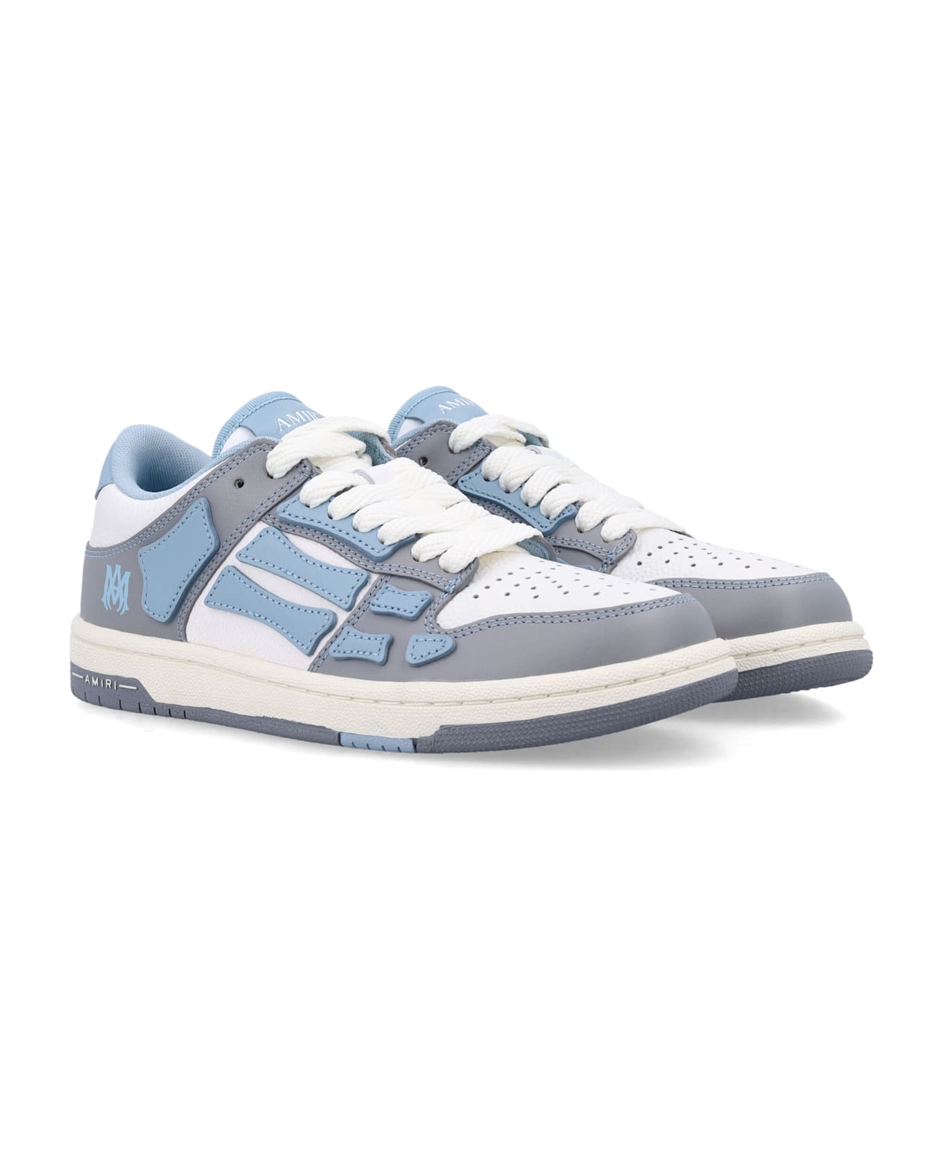 スニーカー AMIRI SS25 \"VARSITY SKEL\" SNEAKER (AMFOSR1077 DEEPRED) Varsity Skel Top Low Sneakers Deep Red | The Webster
