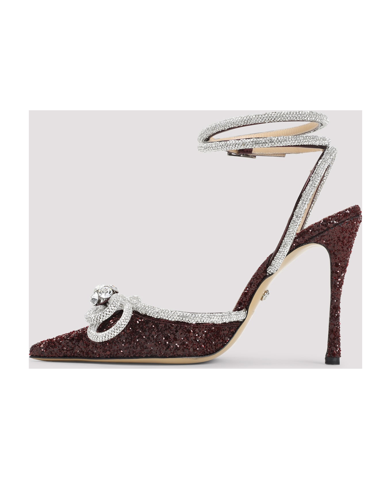 Mach & Mach Double Bow 110 Pumps - Bordeaux