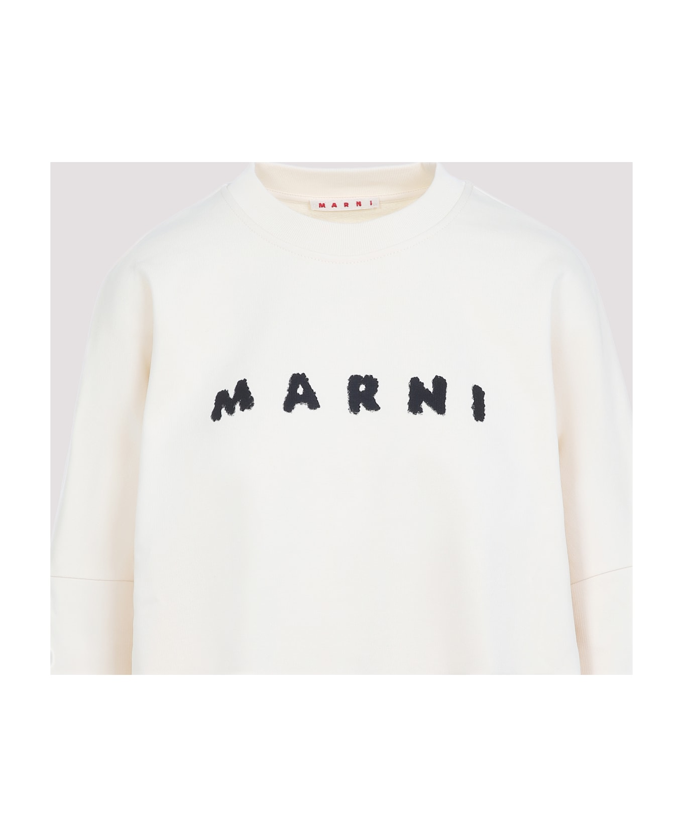 Marni Logo Sweatshirt - Ivory