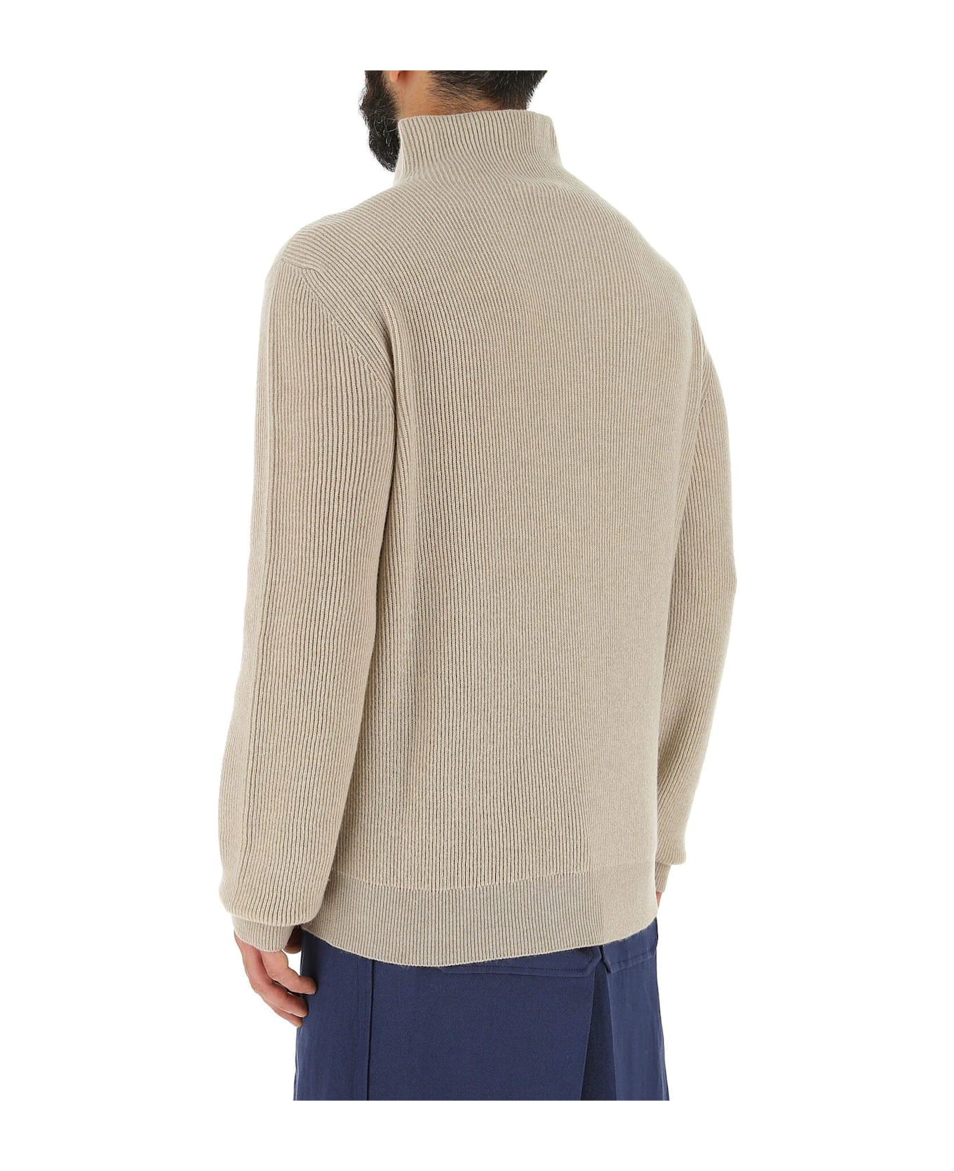 The Row Cappuccino Cashmere Sweater - NEUTRALS