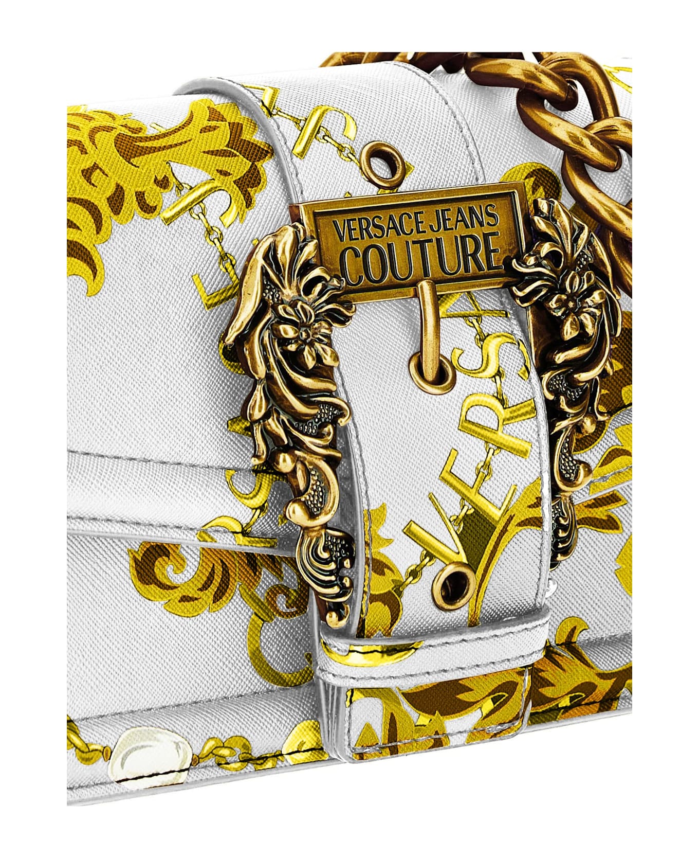 Versace Jeans Couture Crossbody Bag - White