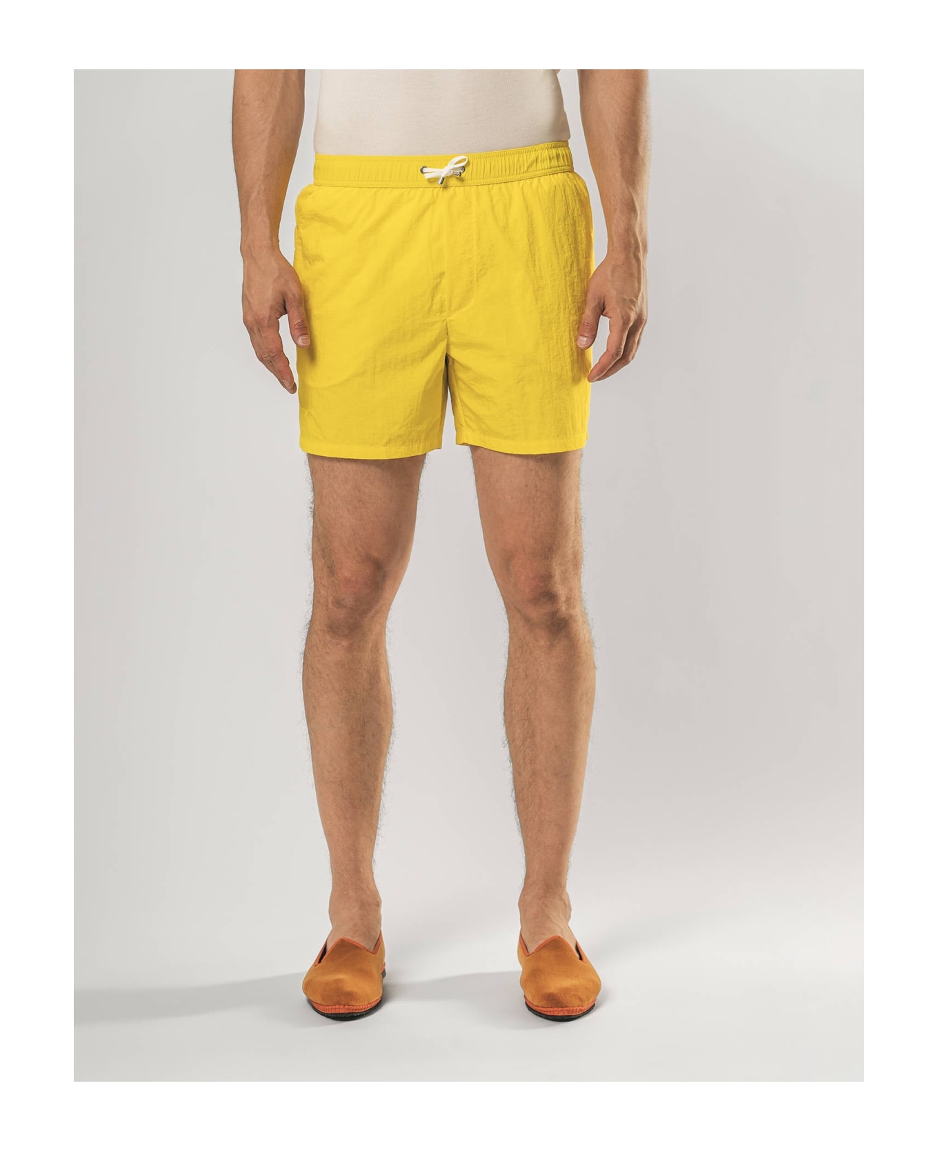 Larusmiani Swim Shorts Dorji Mare Swimming Trunks - Yellow
