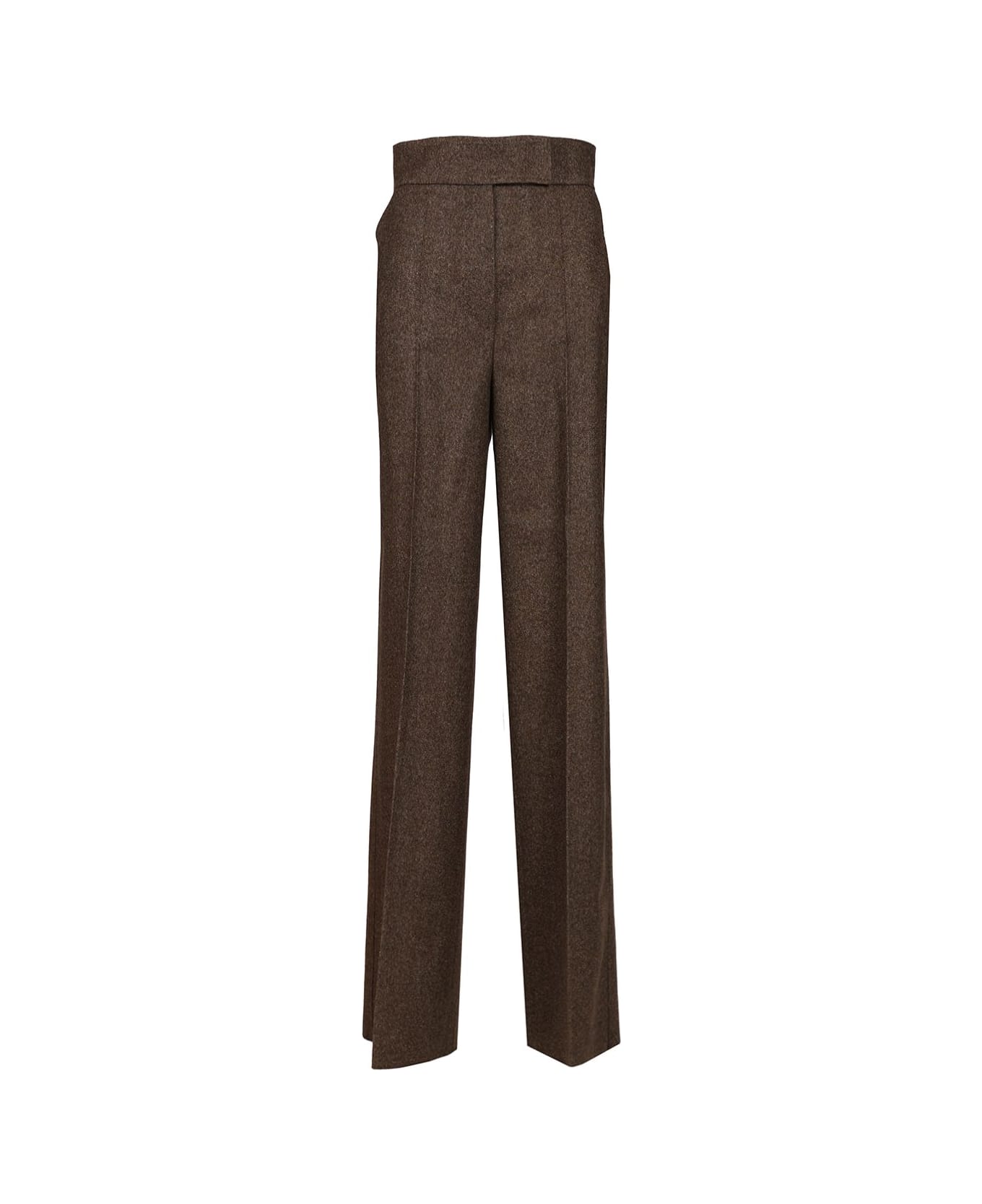 Max Mara Wide Leg Trousers - Marrone