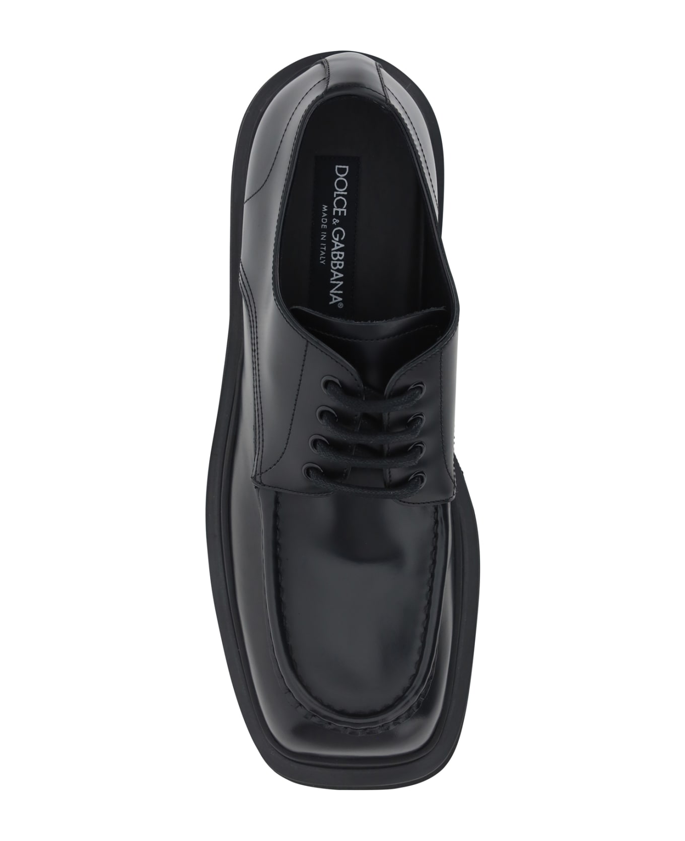 Dolce & Gabbana Derby Lace Up Shoes - Nero