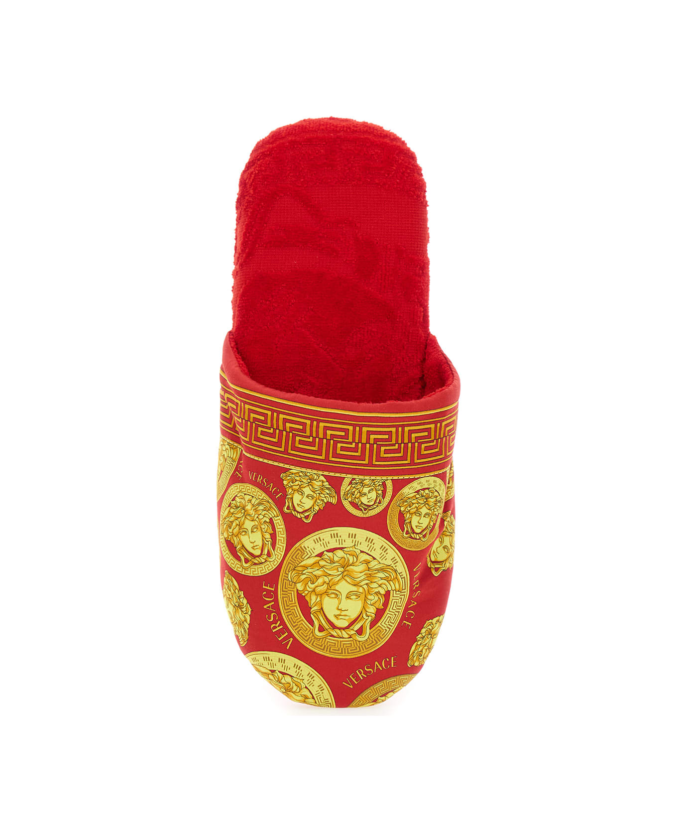 Versace Tessuto Spugna Cotone - Red