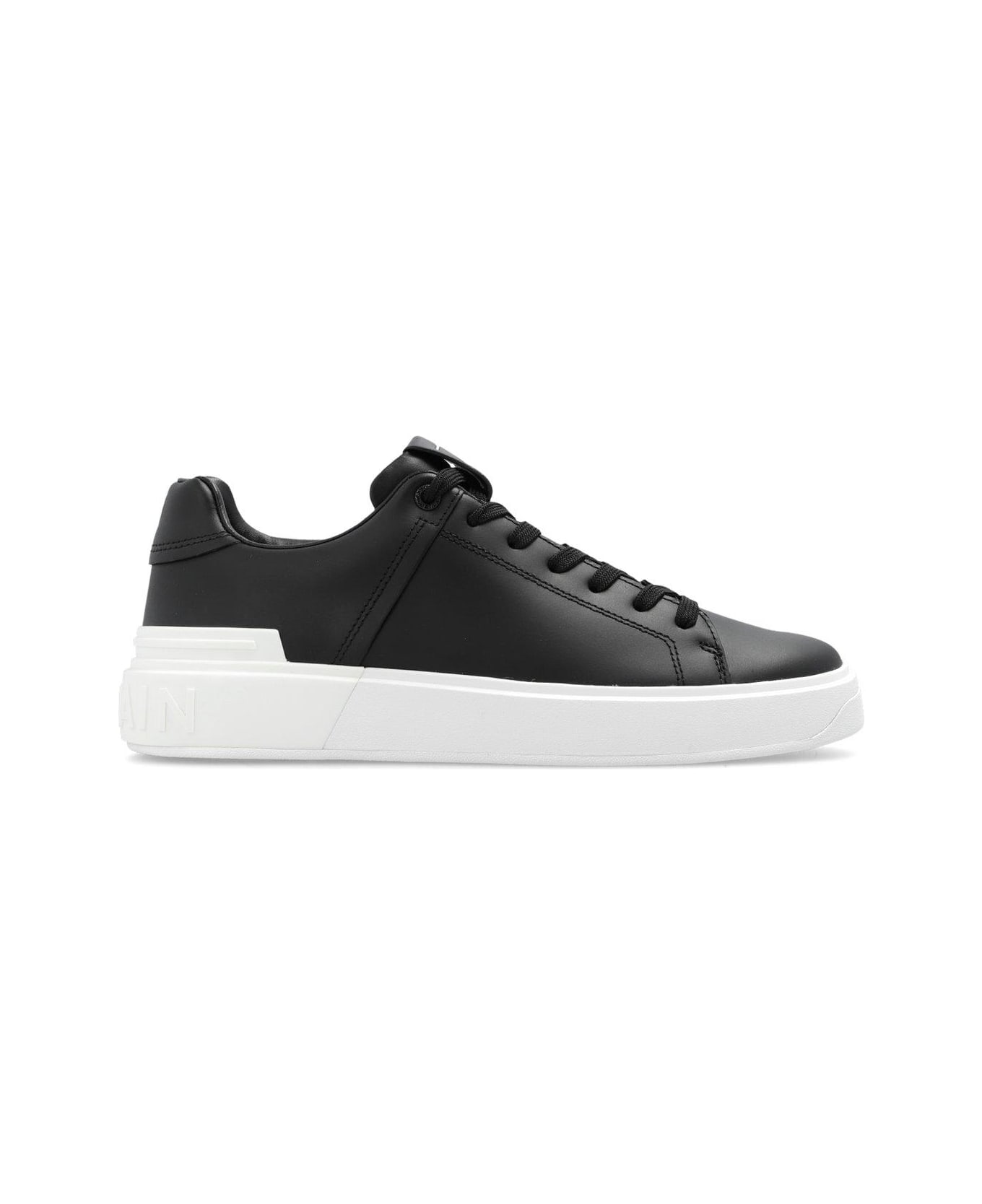 Balmain B Court Low-top Sneakers - Black