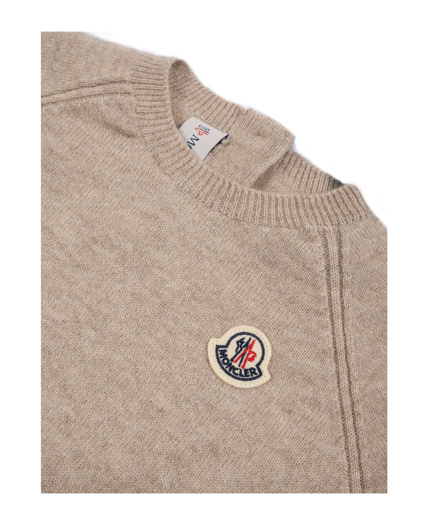 Moncler Crewneck - BEIGE ニットウェア＆スウェットシャツ