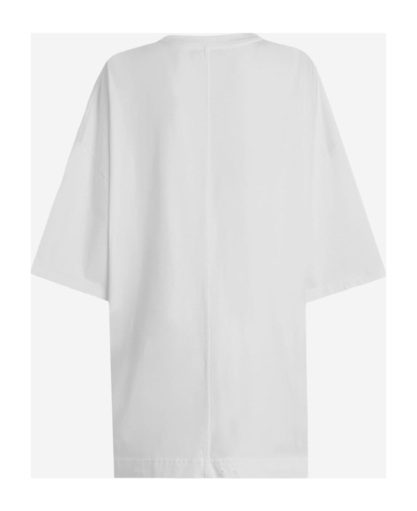 Dolce 
Gabbana Cotton T-shirt With Print - Red